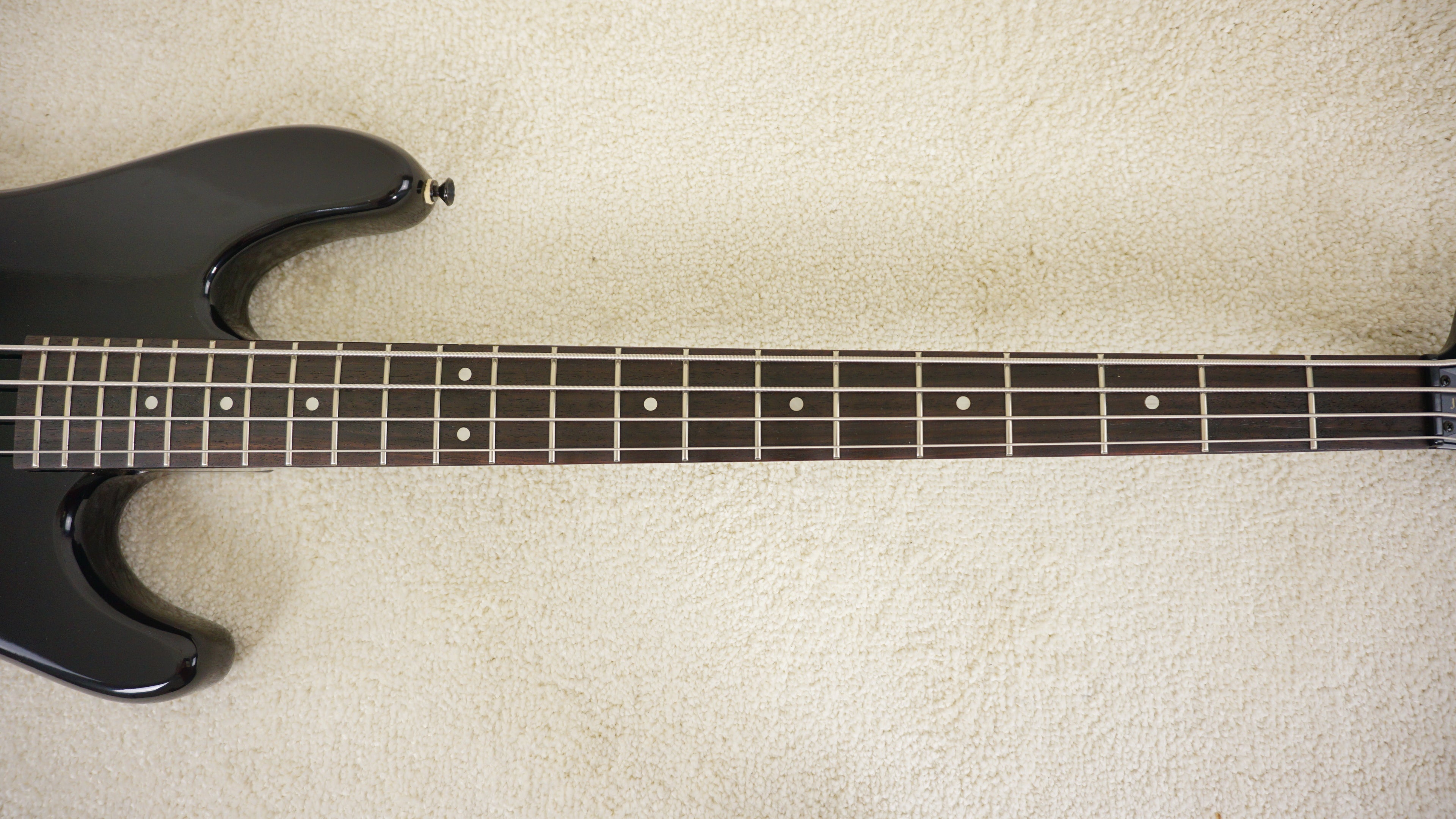 Aria Pro II JPJ-400/B Diamond Series Bass MIJ Black 1980s