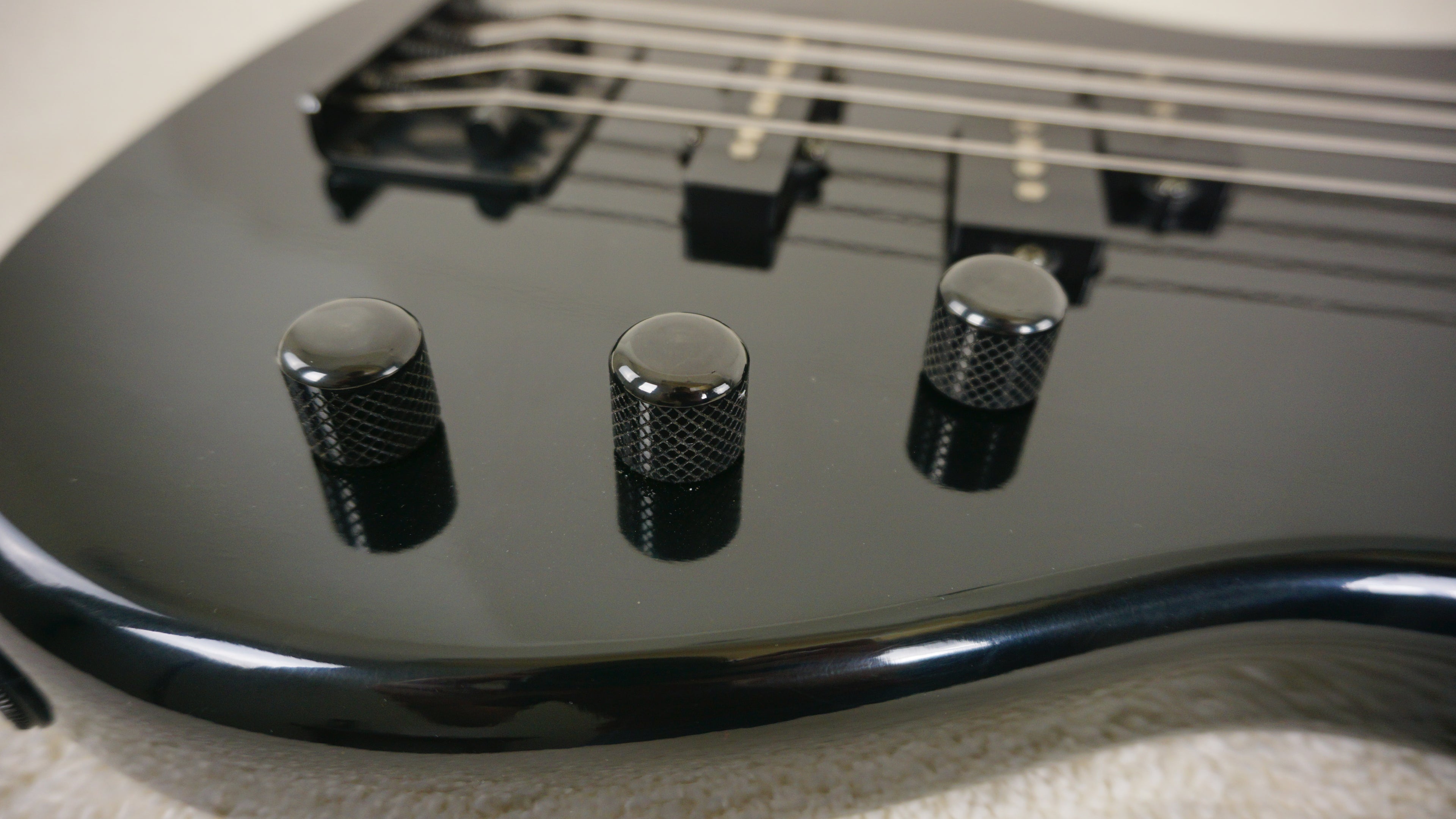 Aria Pro II JPJ-400/B Diamond Series Bass MIJ Black 1980s