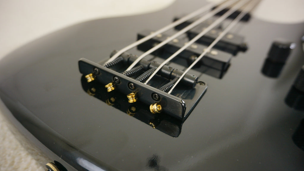 Aria Pro II JPJ-400/B Diamond Series Bass MIJ Black 1980s