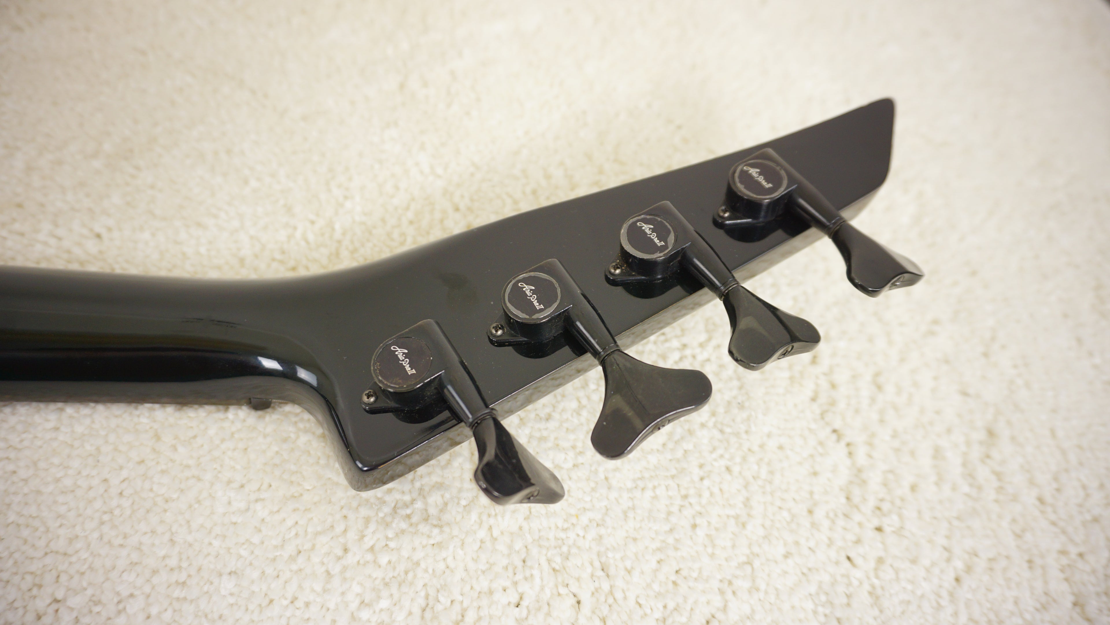 Aria Pro II JPJ-400/B Diamond Series Bass MIJ Black 1980s