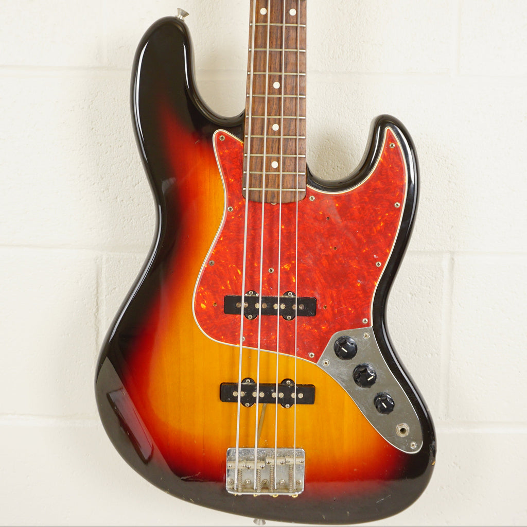 Fender Japan Jazz Bass - 3 Tone Sunburst 1993-94 w/ Hard Case