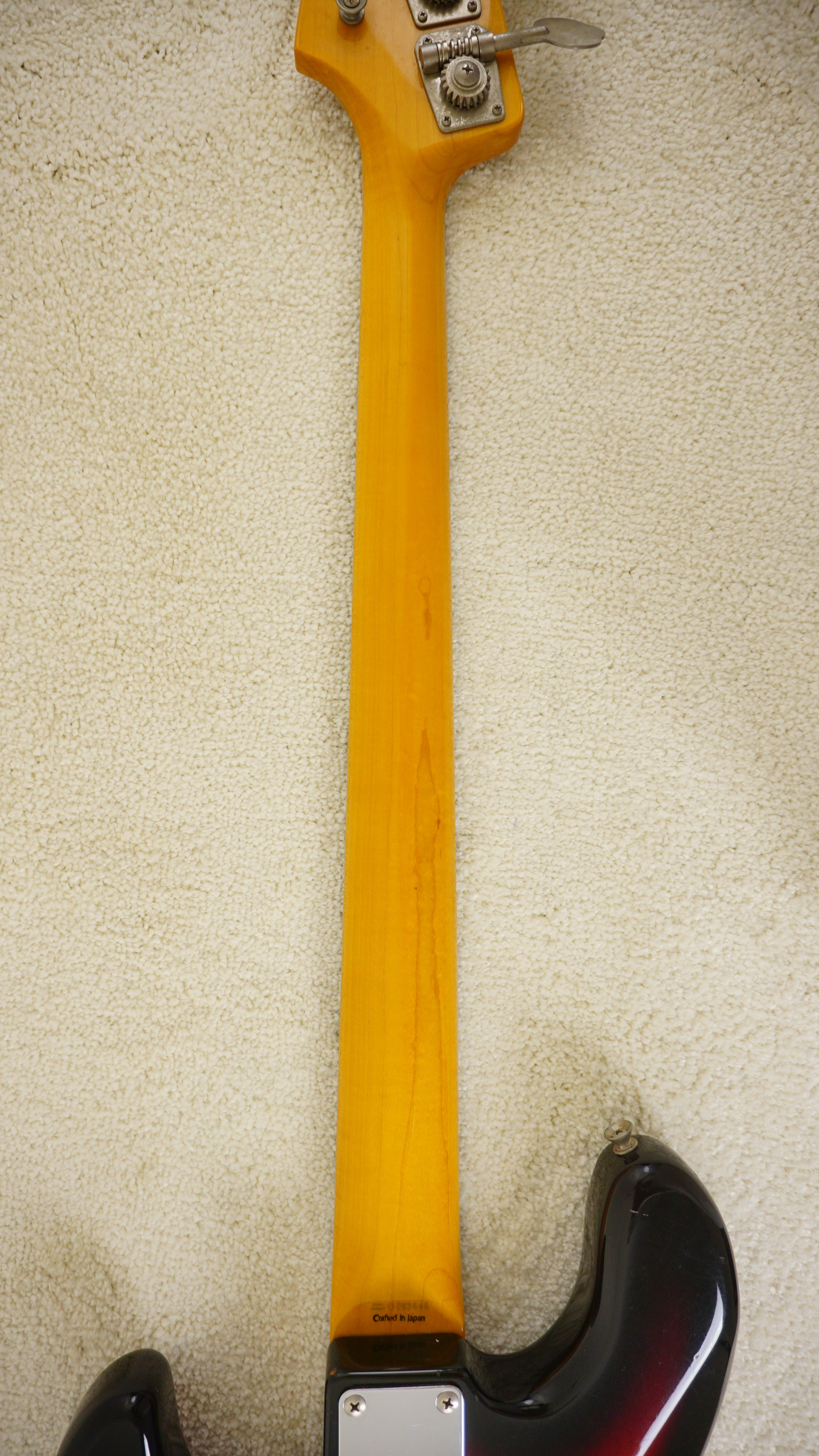Fender Japan Jazz Bass - 3 Tone Sunburst 1993-94 w/ Hard Case