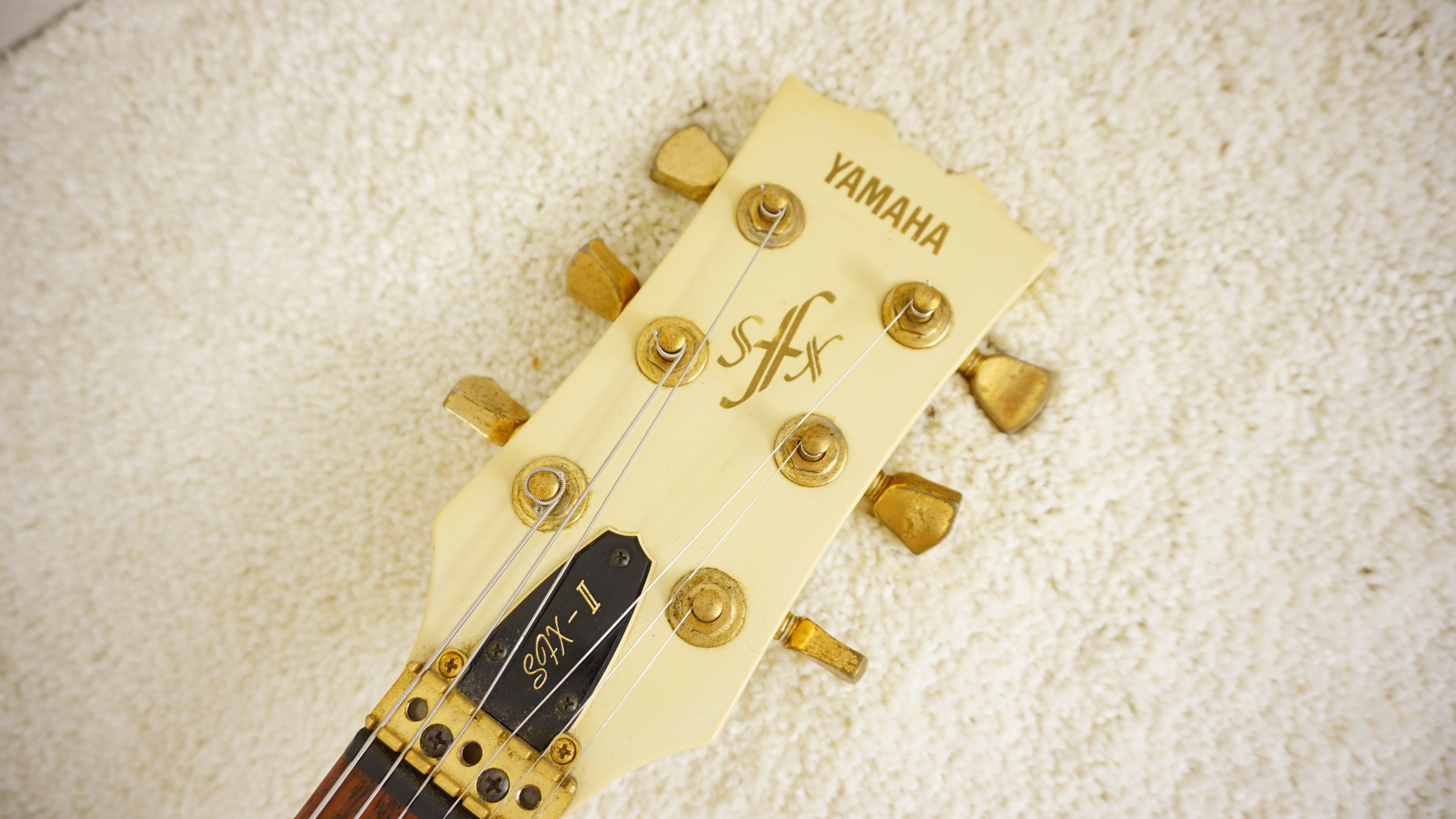 1987 Yamaha SFX-II MIJ Electric Guitar White