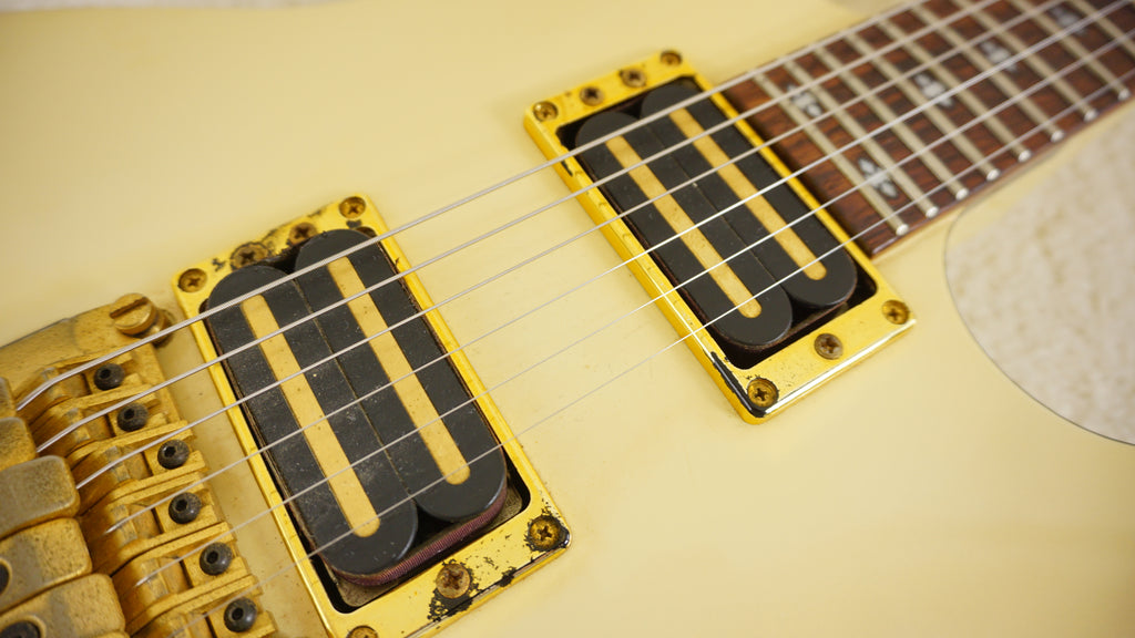 1987 Yamaha SFX-II MIJ Electric Guitar White