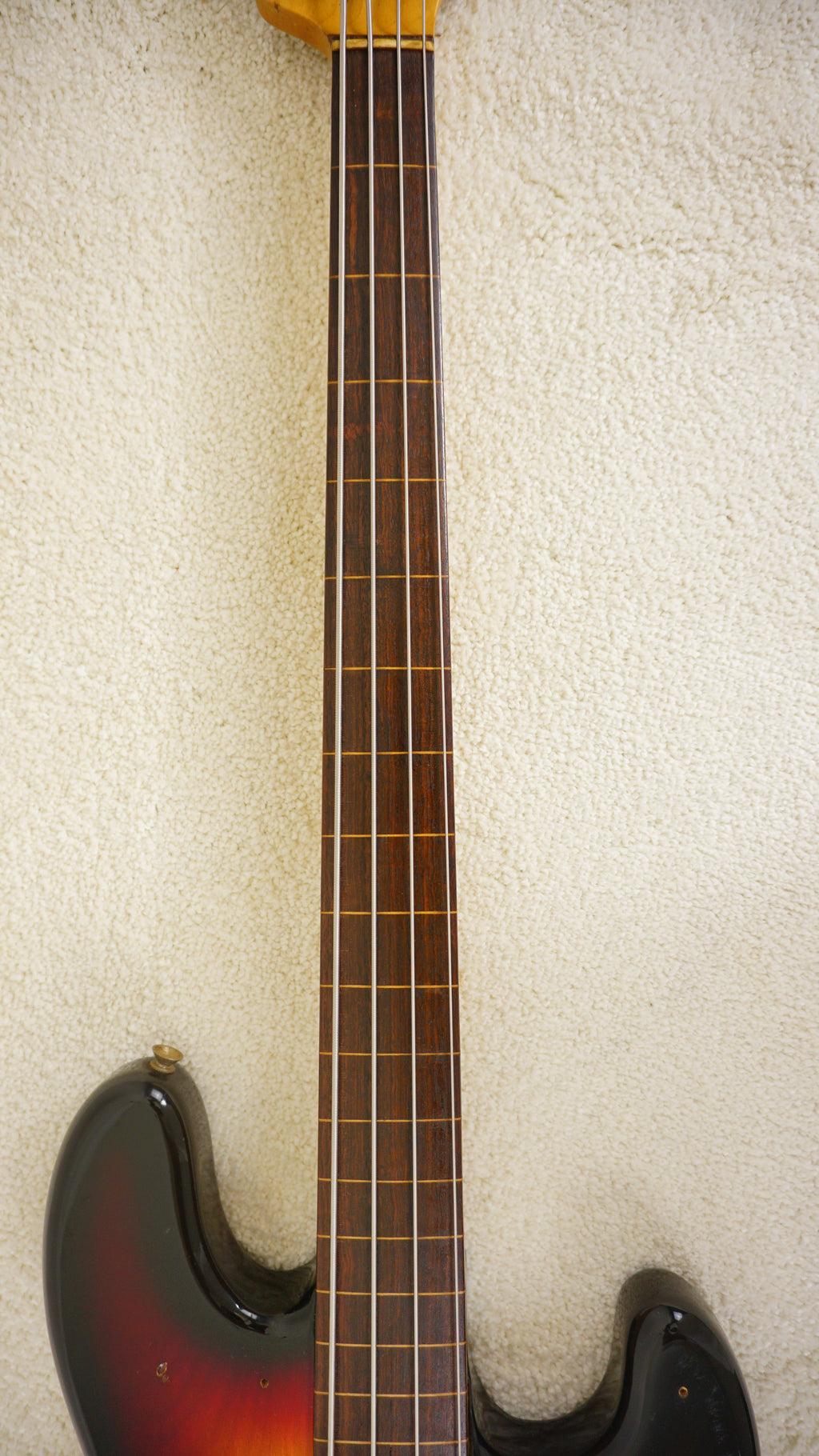 1980 Greco Super Sound Fretless Bass MIJ 3-Tone Sunburst
