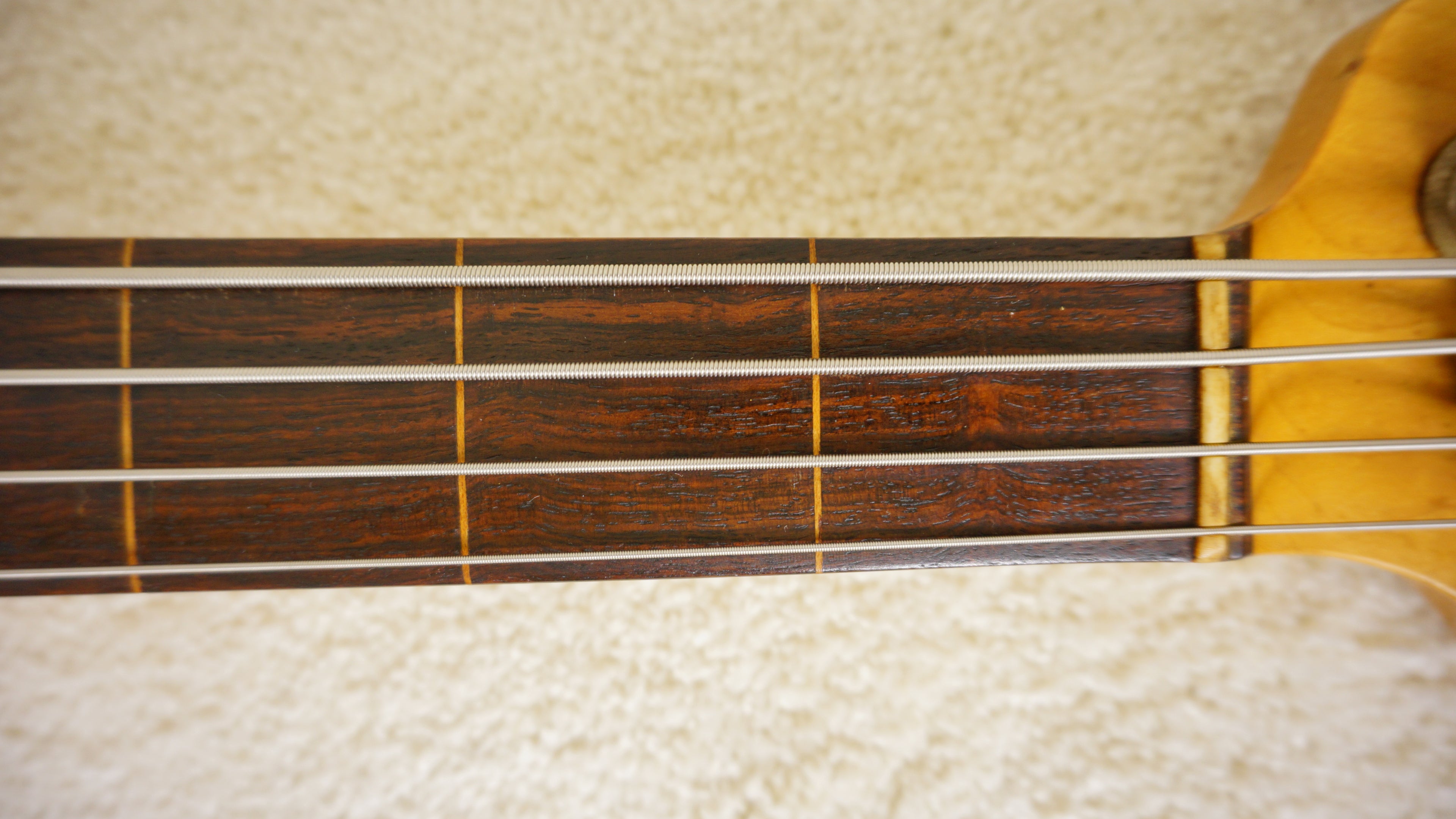 1980 Greco Super Sound Fretless Bass MIJ 3-Tone Sunburst