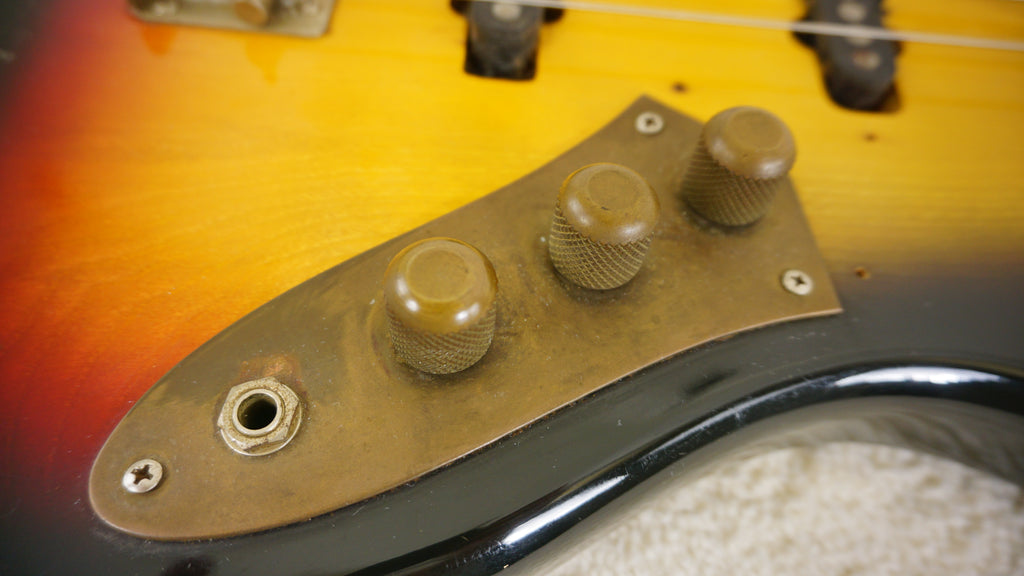1980 Greco Super Sound Fretless Bass MIJ 3-Tone Sunburst