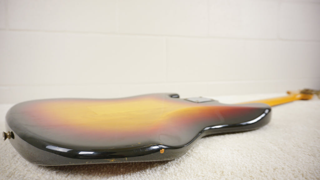 1980 Greco Super Sound Fretless Bass MIJ 3-Tone Sunburst