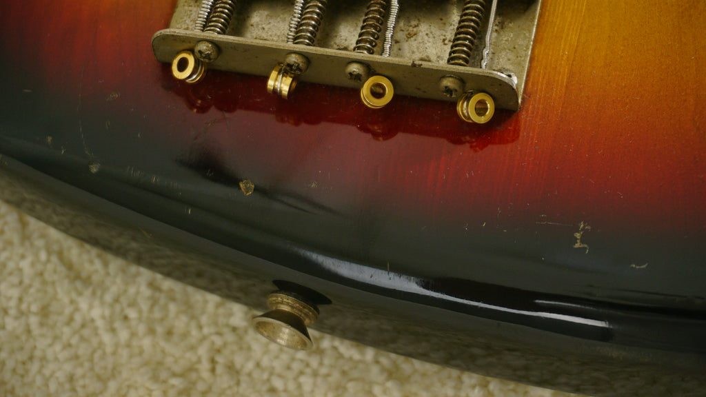 1980 Greco Super Sound Fretless Bass MIJ 3-Tone Sunburst