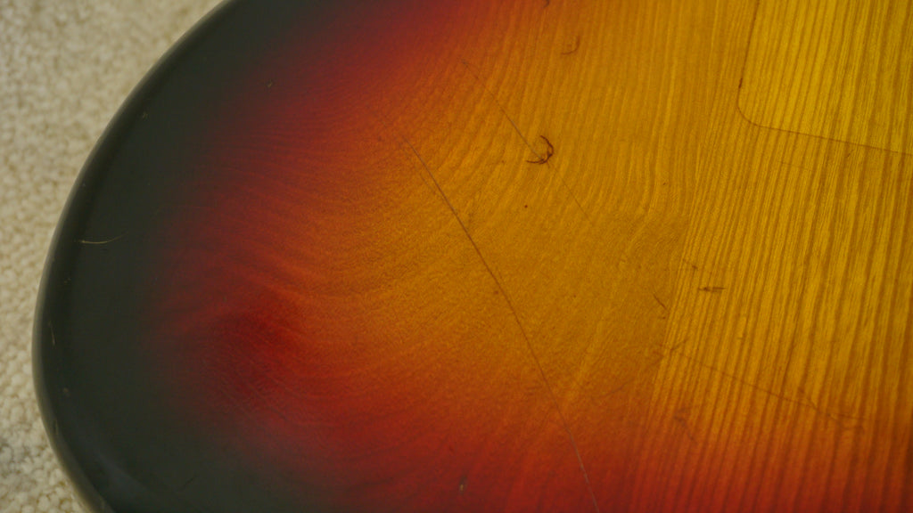 1980 Greco Super Sound Fretless Bass MIJ 3-Tone Sunburst