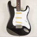 Fernandes Burny Custom Strat Black MIJ Vintage Electric Guitar