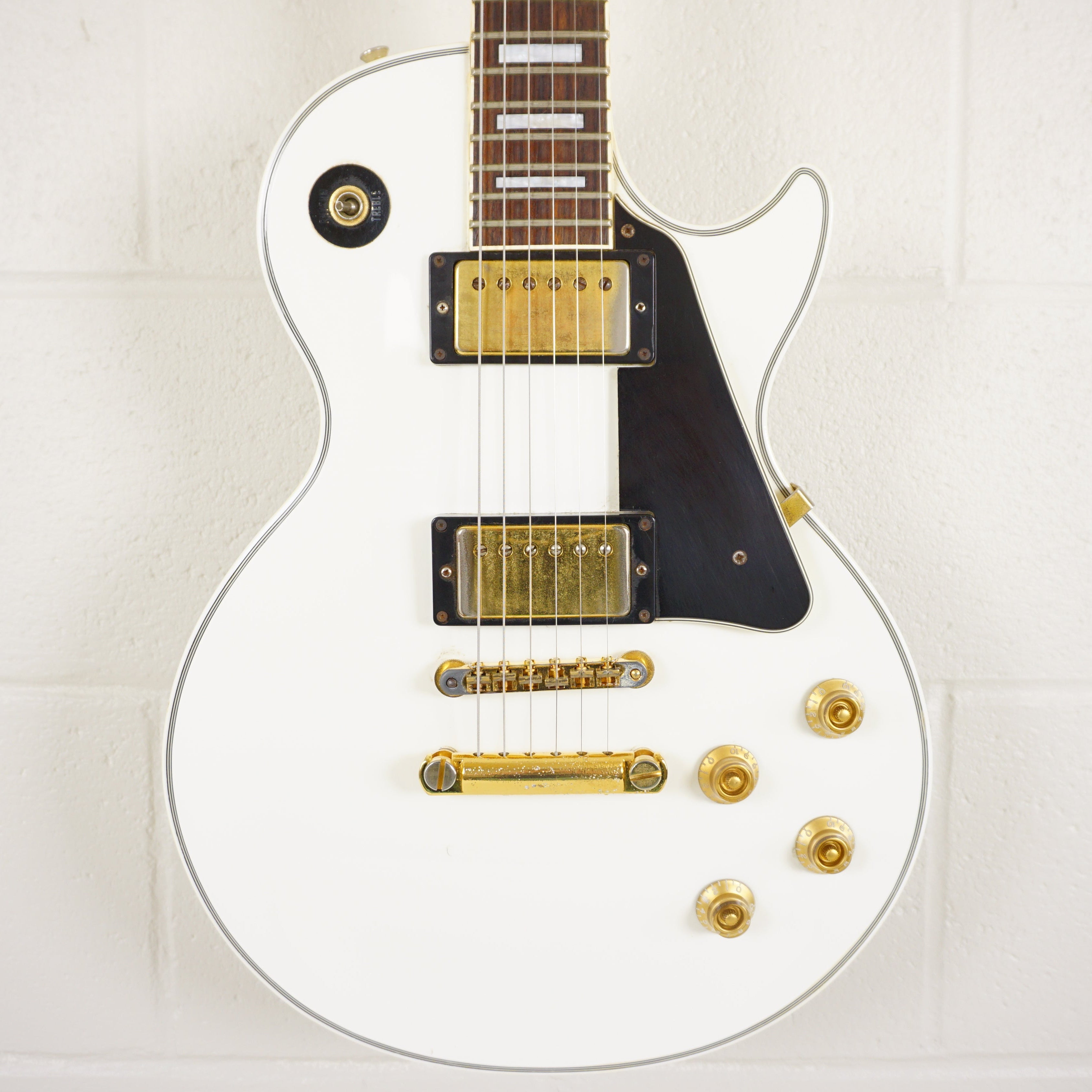 Orville Les Paul Custom White Electric Guitar 1994 MIJ Japan