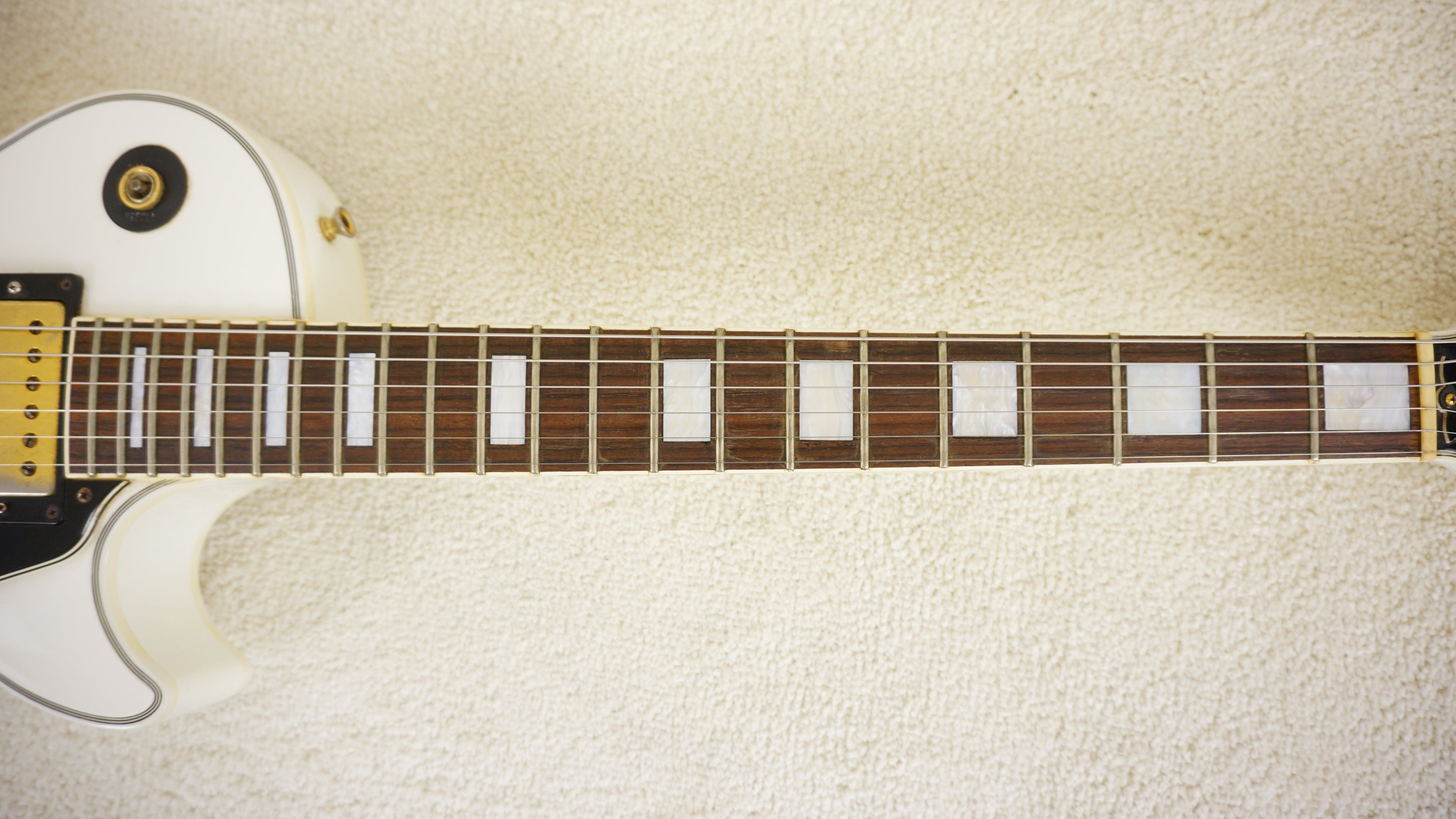 Orville Les Paul Custom White Electric Guitar 1994 MIJ Japan