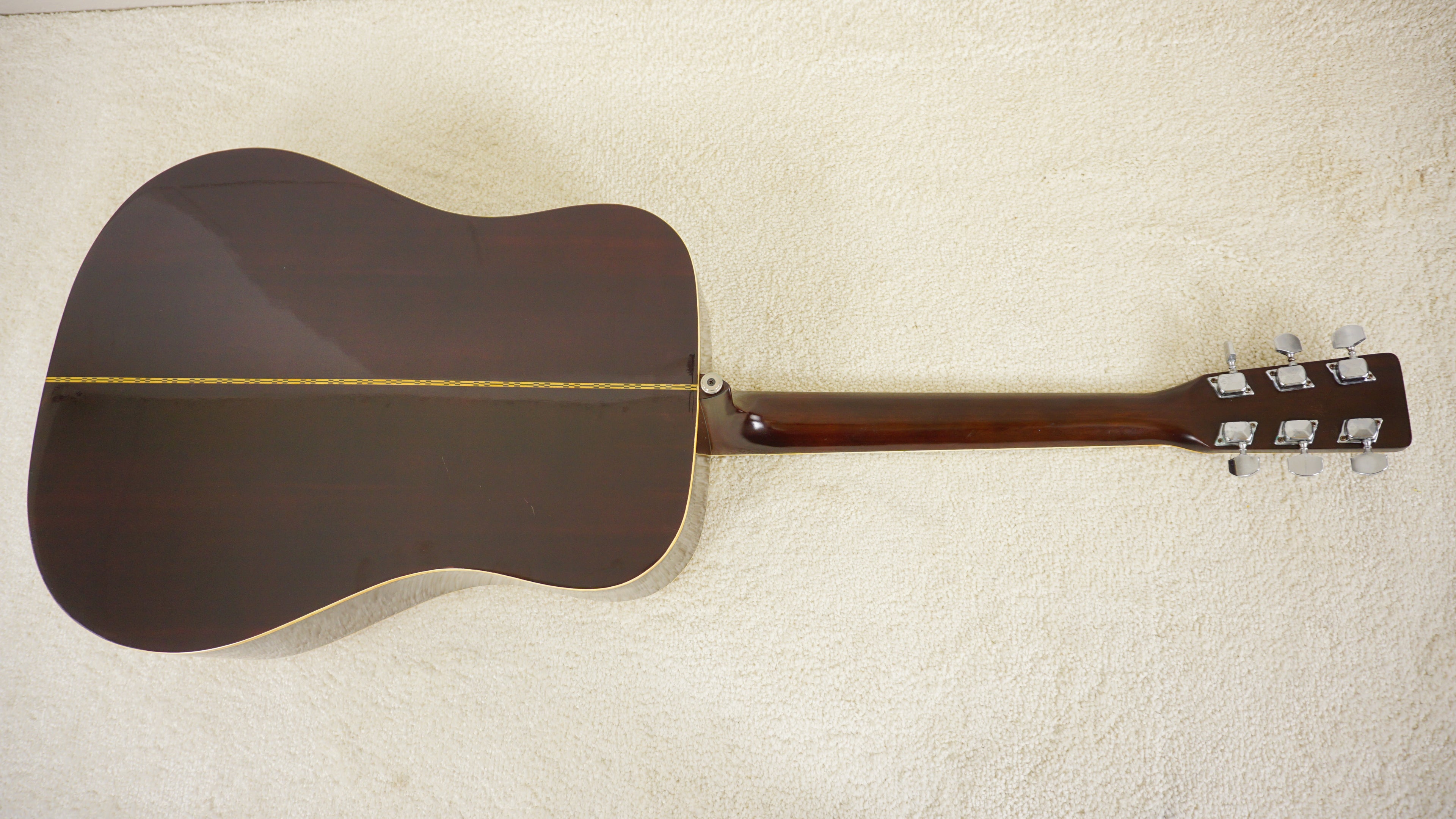 K. Country D-200 MIJ Dreadnought Acoustic Guitar w/ Hard Case Vintage Japan