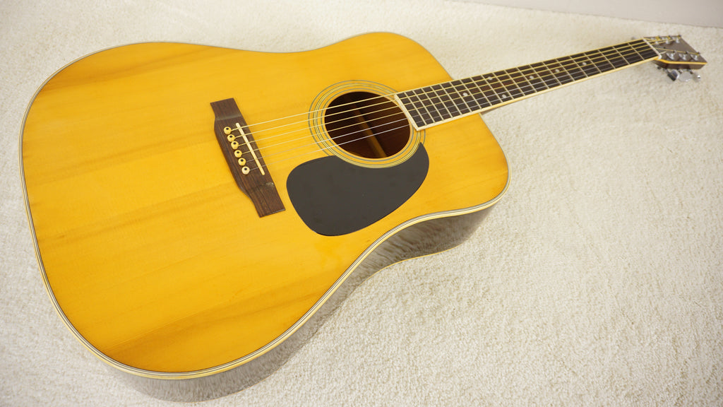 K. Country D-200 MIJ Dreadnought Acoustic Guitar w/ Hard Case Vintage Japan