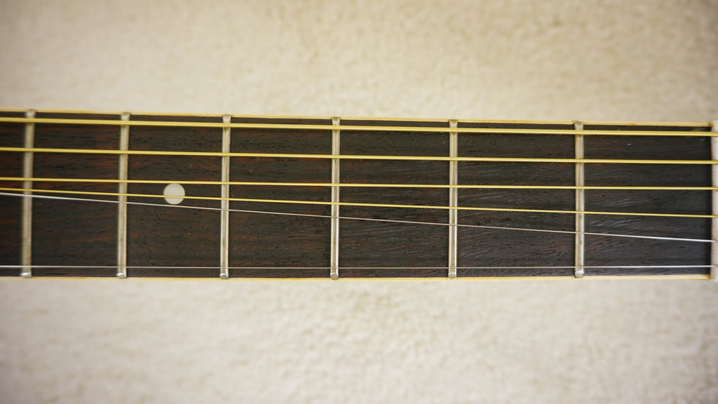 K. Country D-200 MIJ Dreadnought Acoustic Guitar w/ Hard Case Vintage Japan