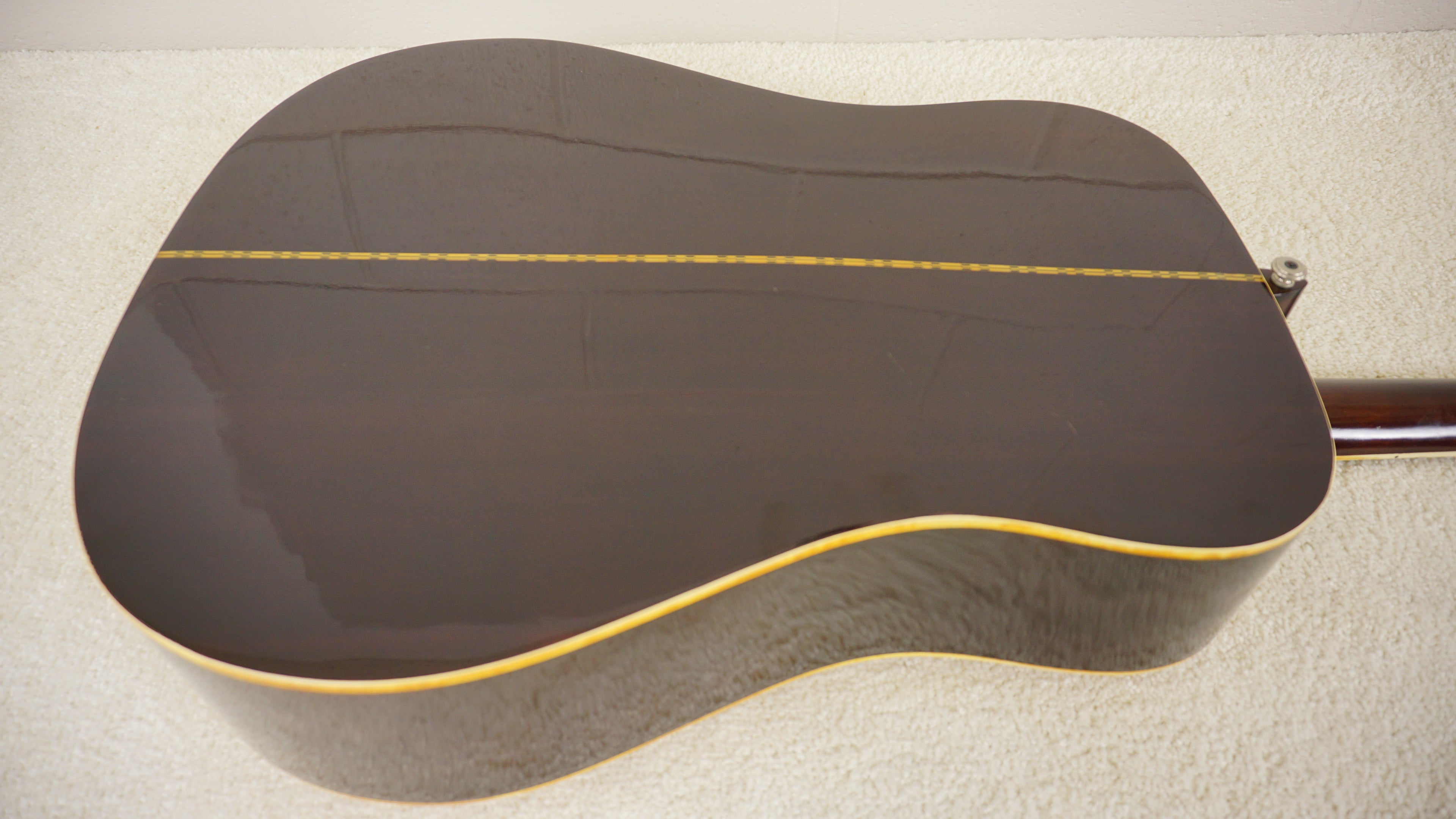 K. Country D-200 MIJ Dreadnought Acoustic Guitar w/ Hard Case Vintage Japan