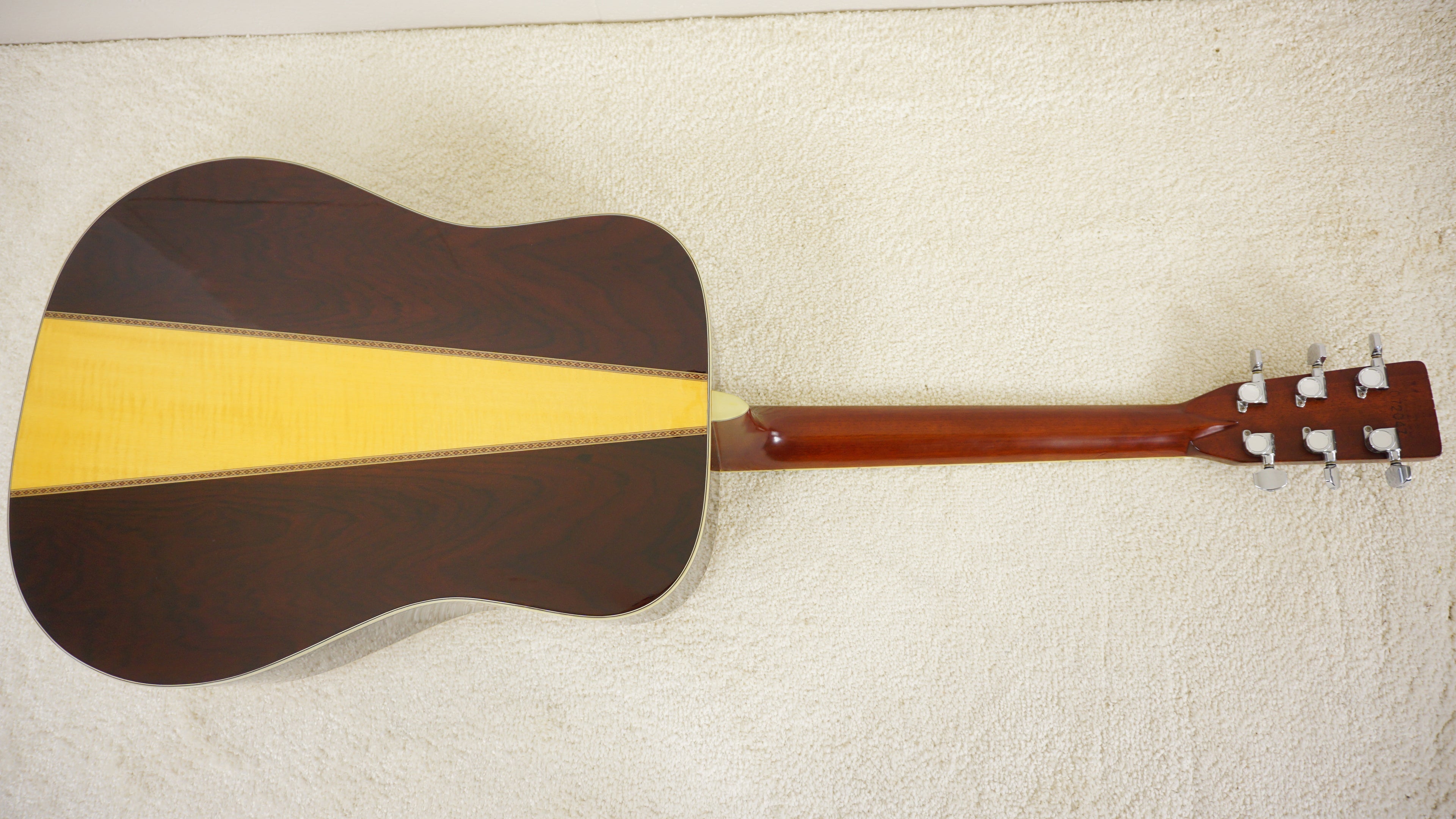 Morris W-50 MIJ Dreadnought Acoustic Guitar w/ Hard Case