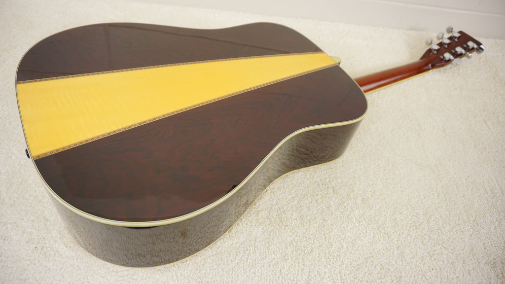 Morris W-50 MIJ Dreadnought Acoustic Guitar w/ Hard Case