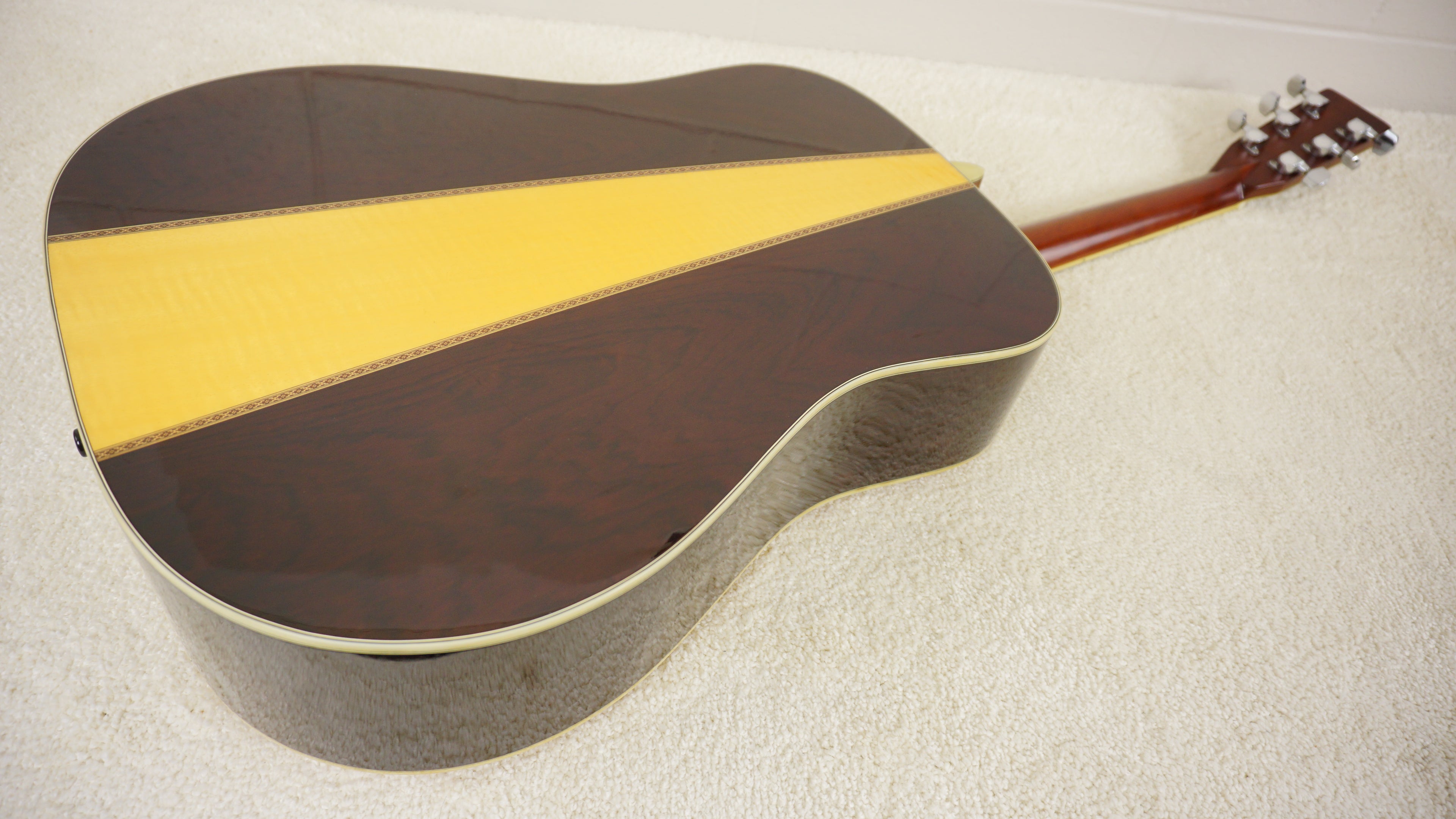 Morris W-50 MIJ Dreadnought Acoustic Guitar w/ Hard Case