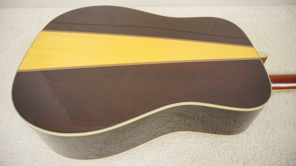 Morris W-50 MIJ Dreadnought Acoustic Guitar w/ Hard Case