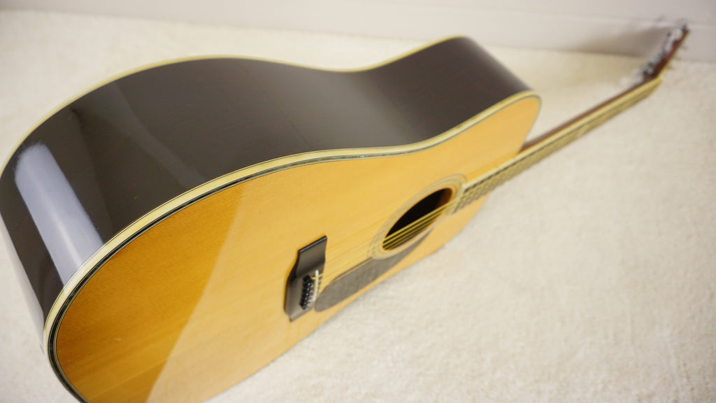 Morris W-50 MIJ Dreadnought Acoustic Guitar w/ Hard Case