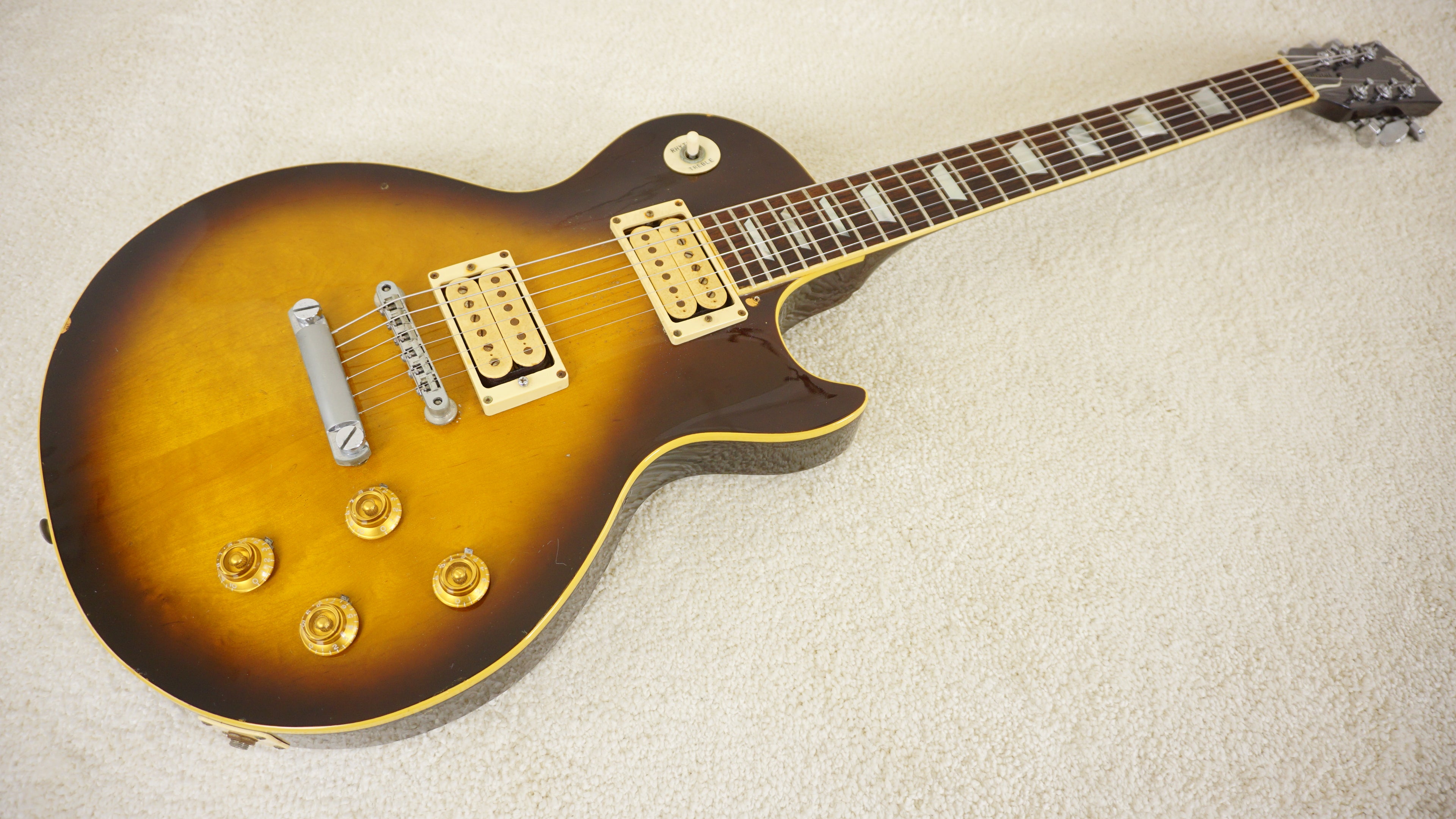 1977 Greco EG Standard MIJ Sunburst Electric Guitar Dimarzio USA