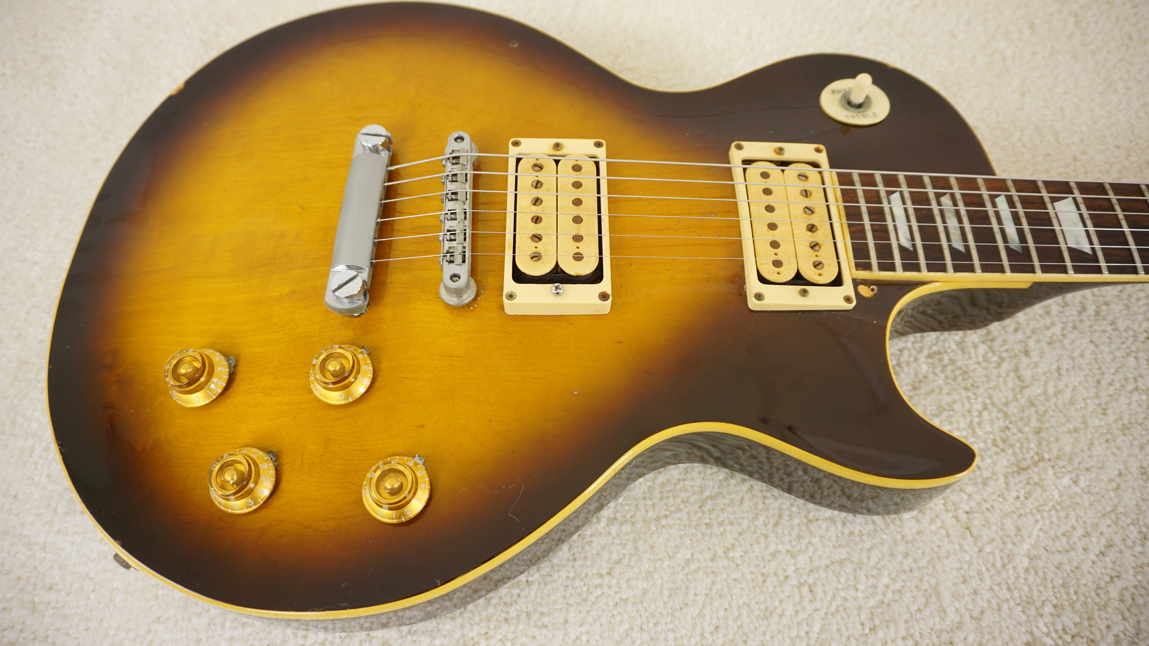 1977 Greco EG Standard MIJ Sunburst Electric Guitar Dimarzio USA