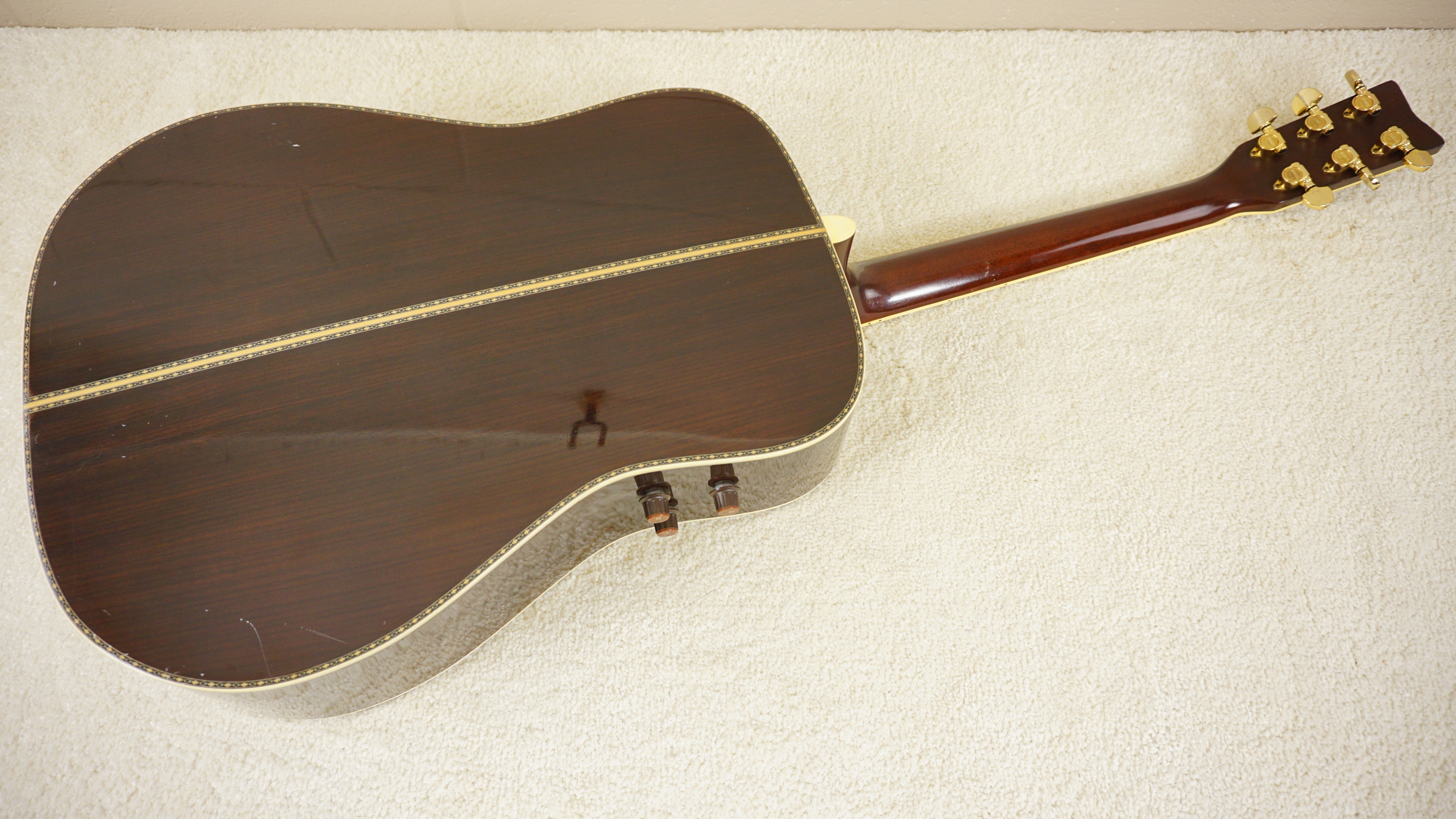 Yamaha L-10ES Acoustic-Electric Dreadnought MIJ w/ OHSC Professionally Repaired