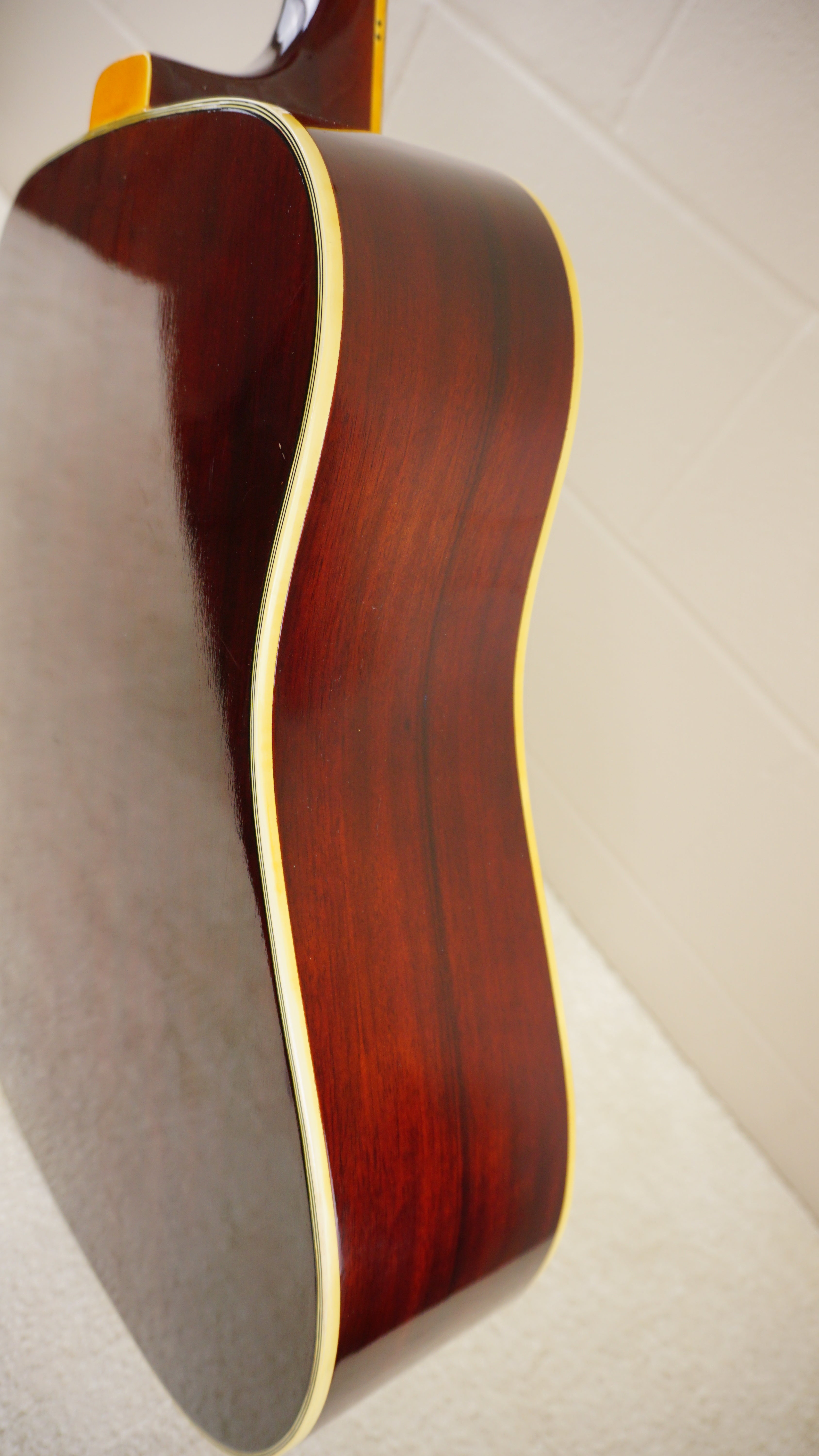 Tomson Hummingbird Custom MIJ Acoustic Guitar w/ Hard Case