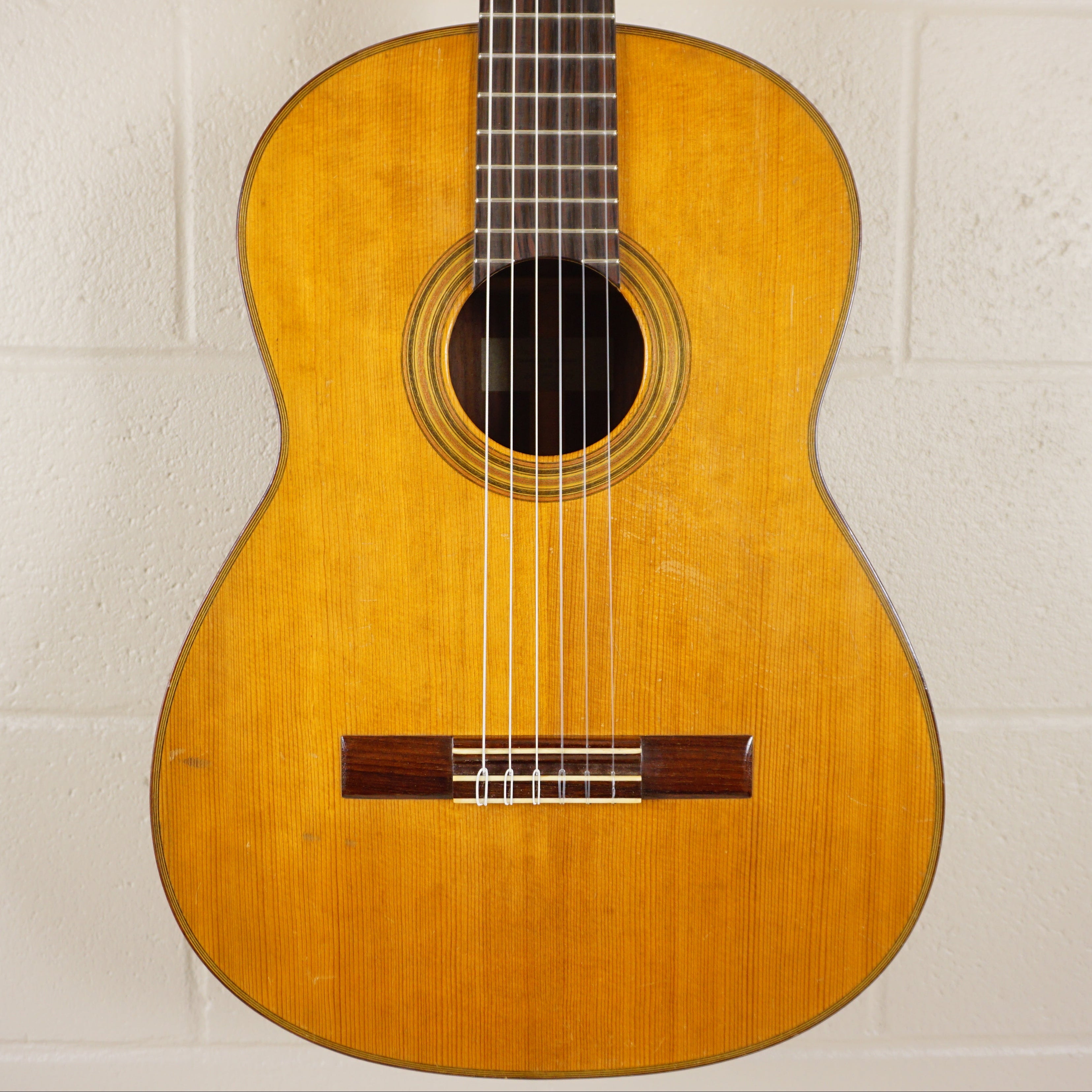 1959 Masaru Kono No. 1202 Classical Guitar Brazilian Rosewood Japan