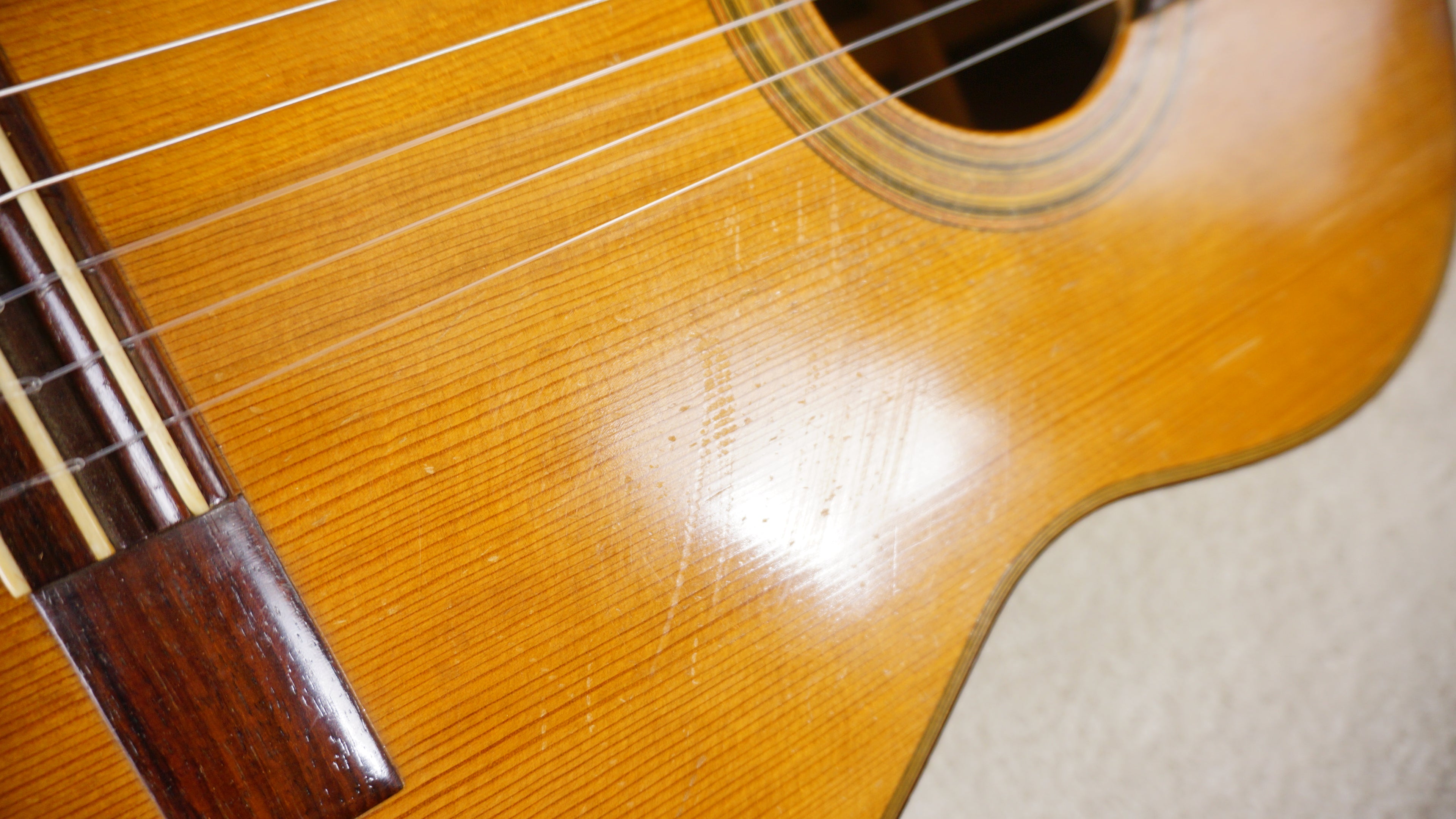 1959 Masaru Kono No. 1202 Classical Guitar Brazilian Rosewood Japan