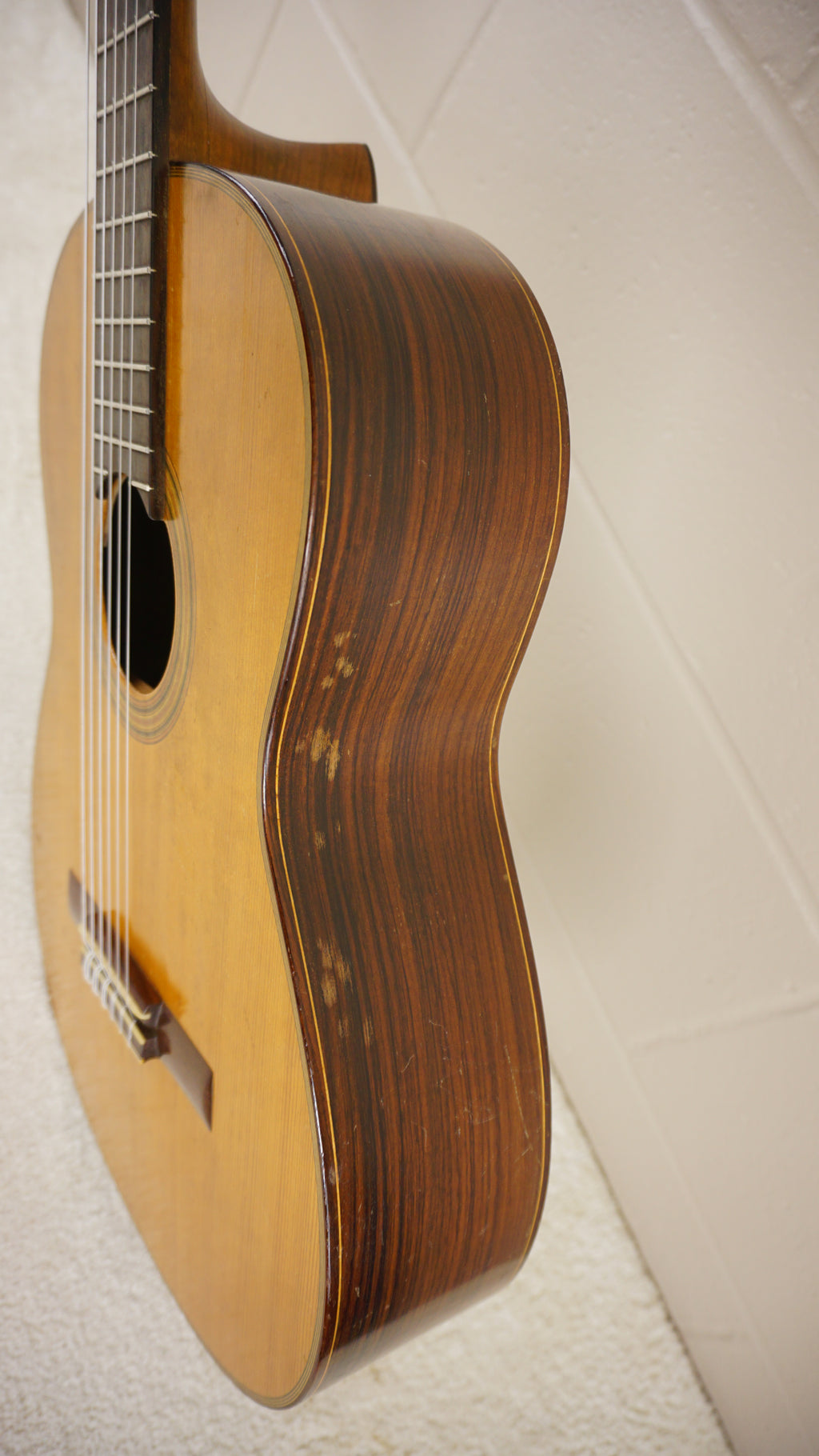 1959 Masaru Kono No. 1202 Classical Guitar Brazilian Rosewood Japan