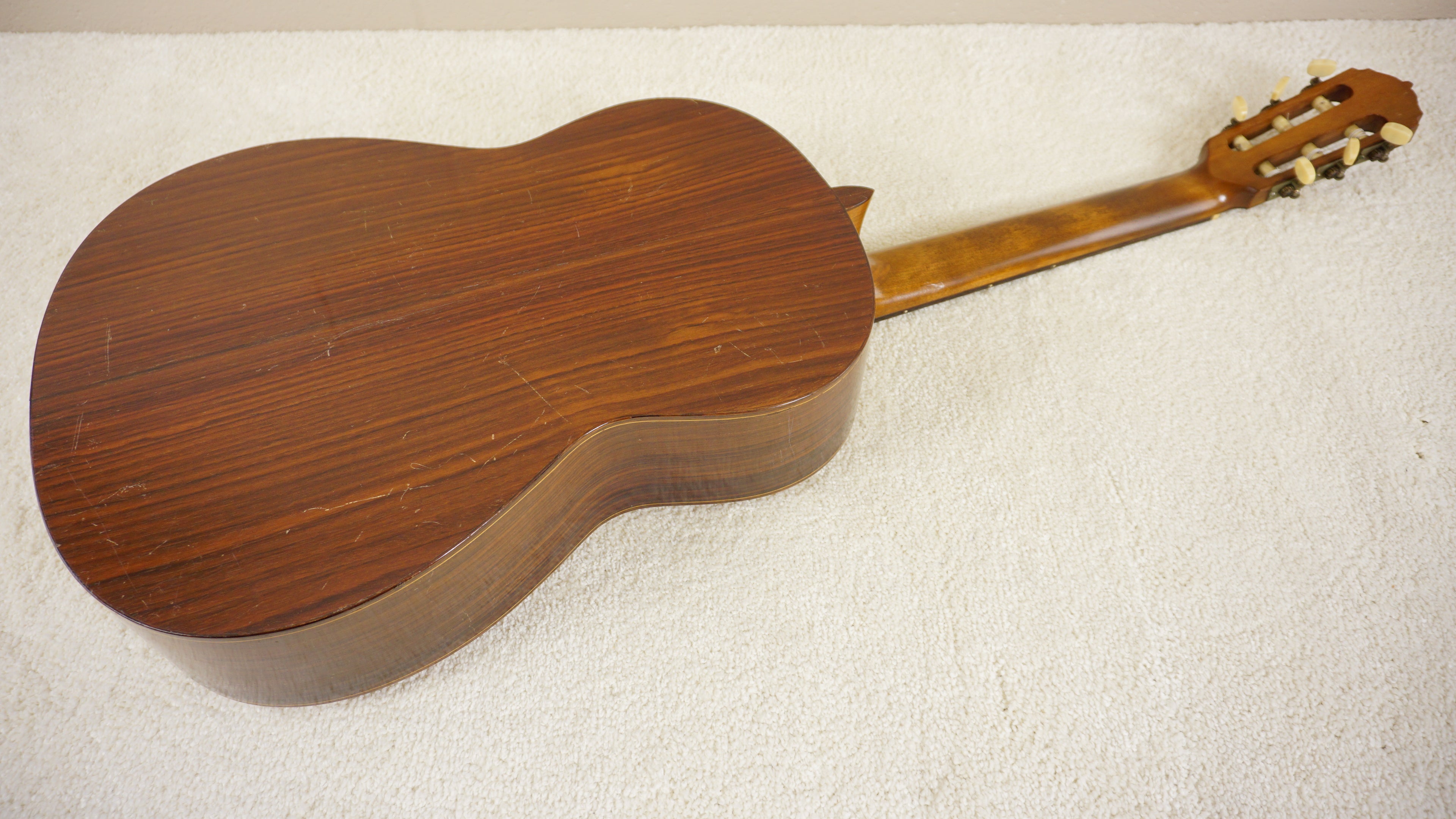 1959 Masaru Kono No. 1202 Classical Guitar Brazilian Rosewood Japan