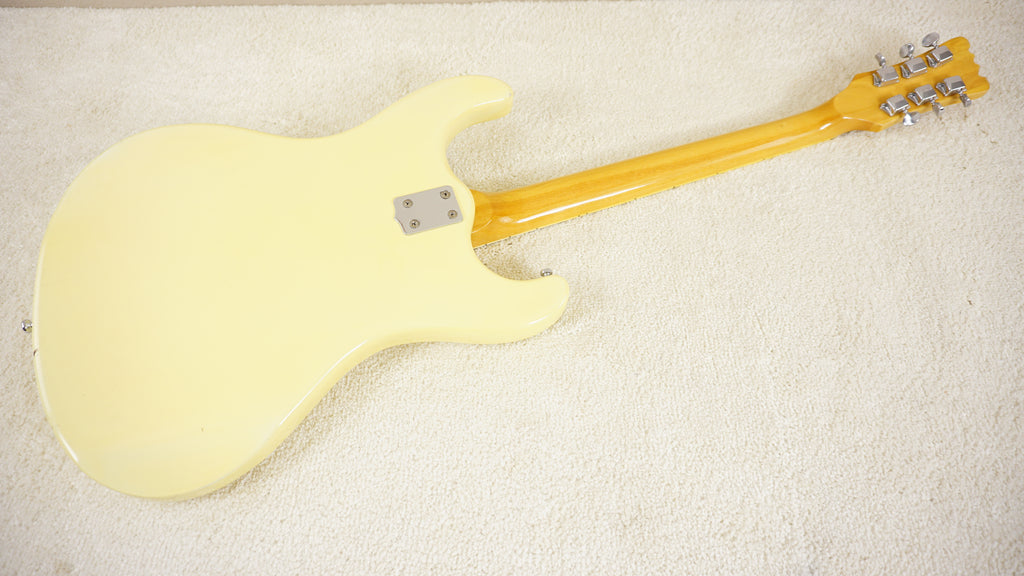 Mosrite Firstman Avenger White w/ Vibrato Vintage Electric Guitar Japan
