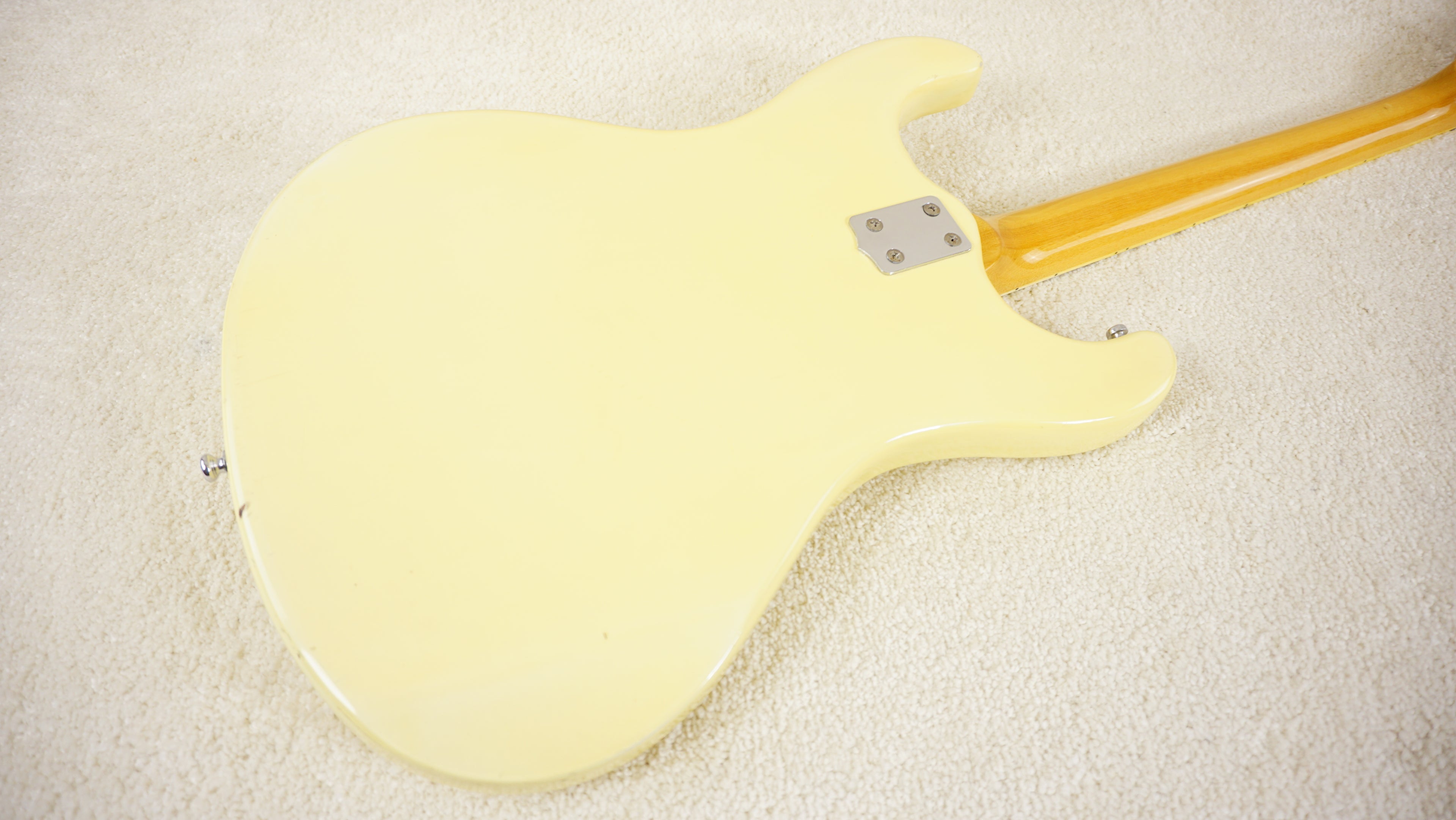 Mosrite Firstman Avenger White w/ Vibrato Vintage Electric Guitar Japan
