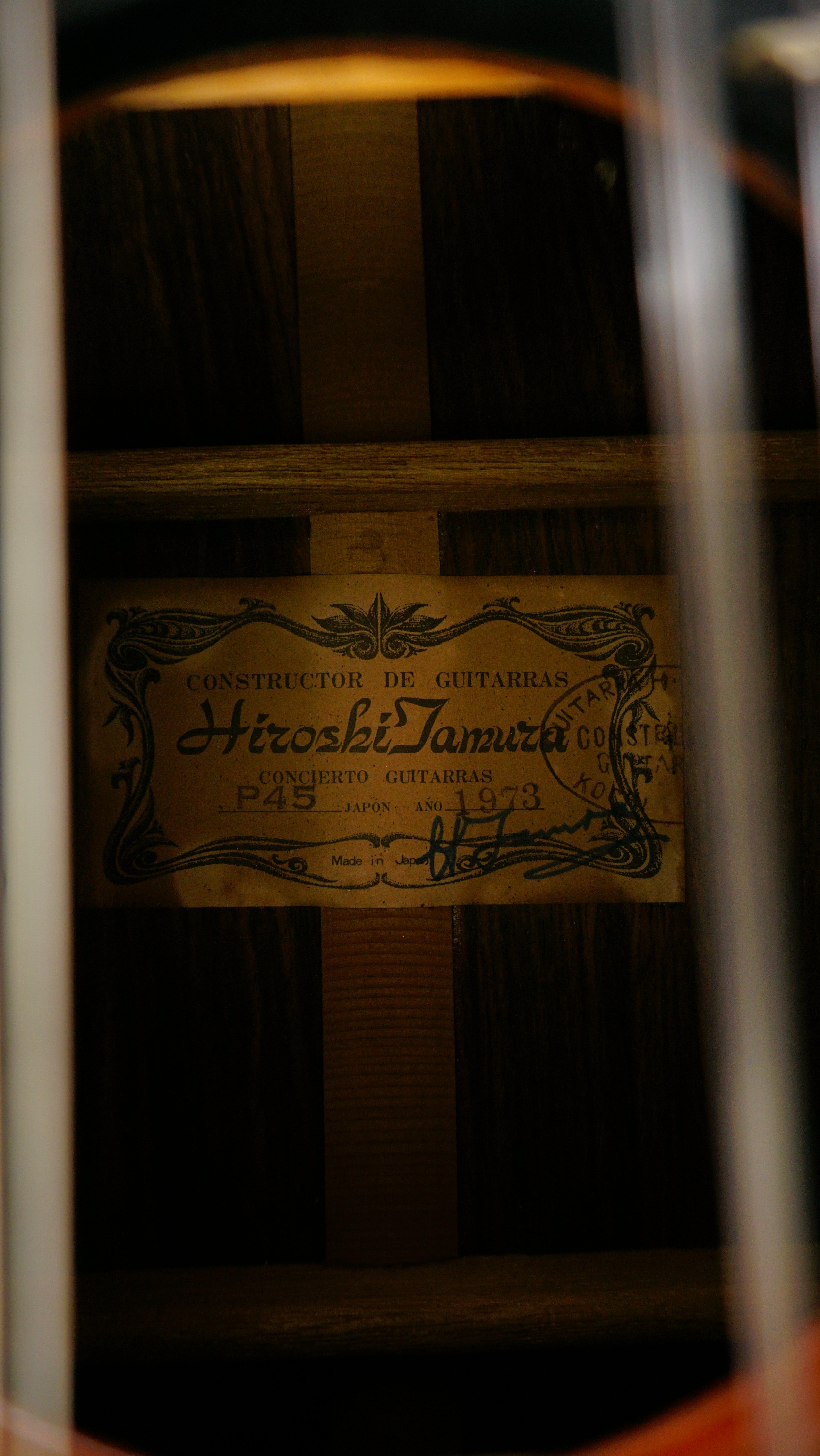 Hiroshi Tamura P-45 Ramirez Style Concert 1973