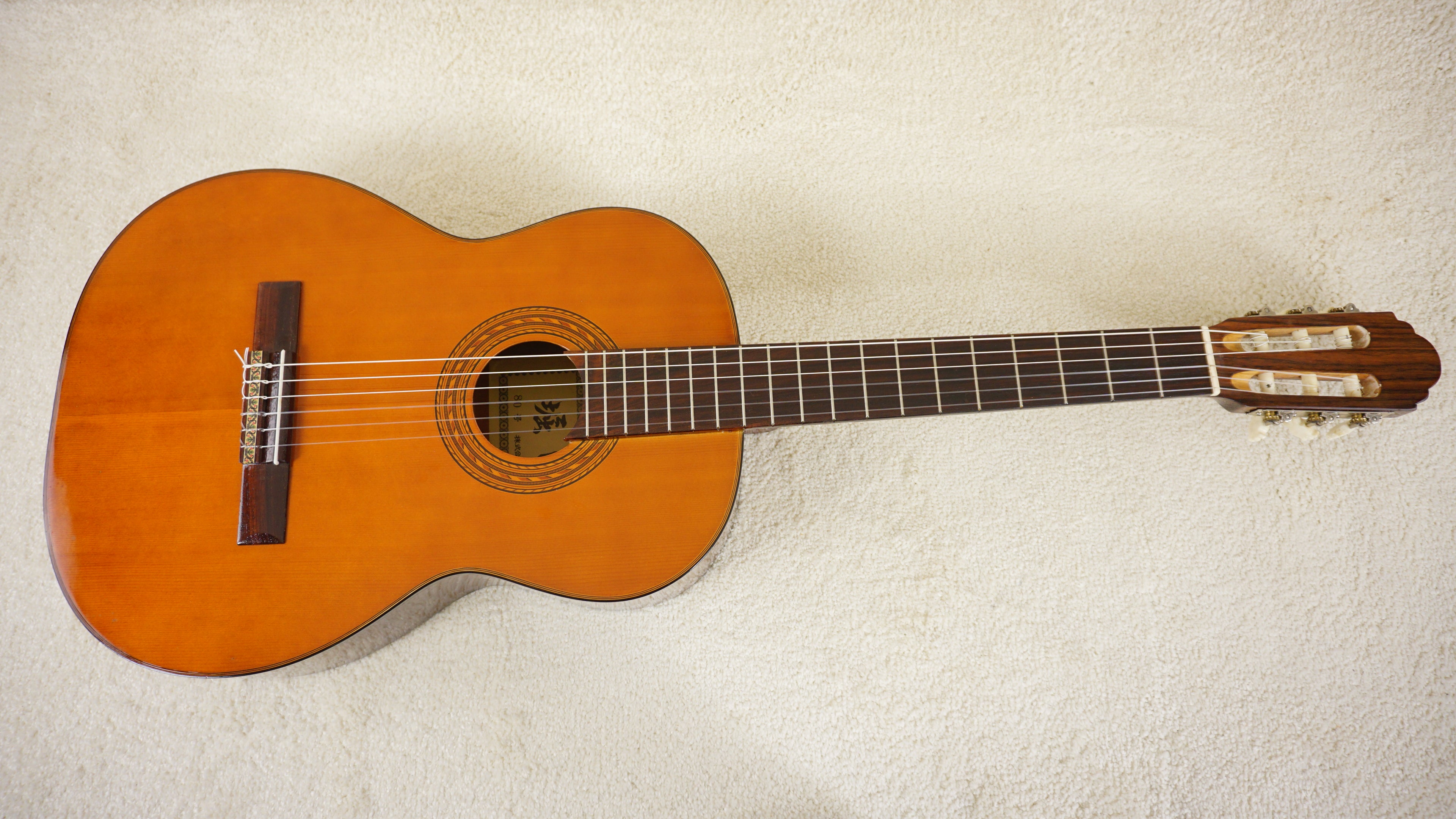 Horita No. 80 Classical Guitar MIJ Vintage Japan w/ Hard Case