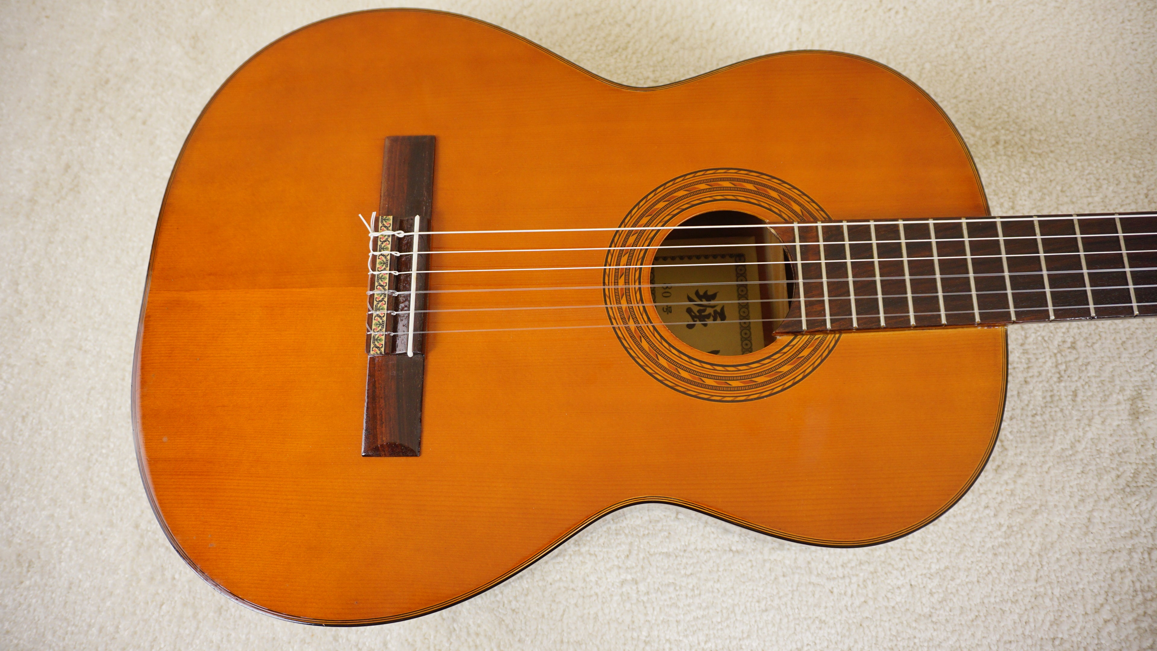 Horita No. 80 Classical Guitar MIJ Vintage Japan w/ Hard Case
