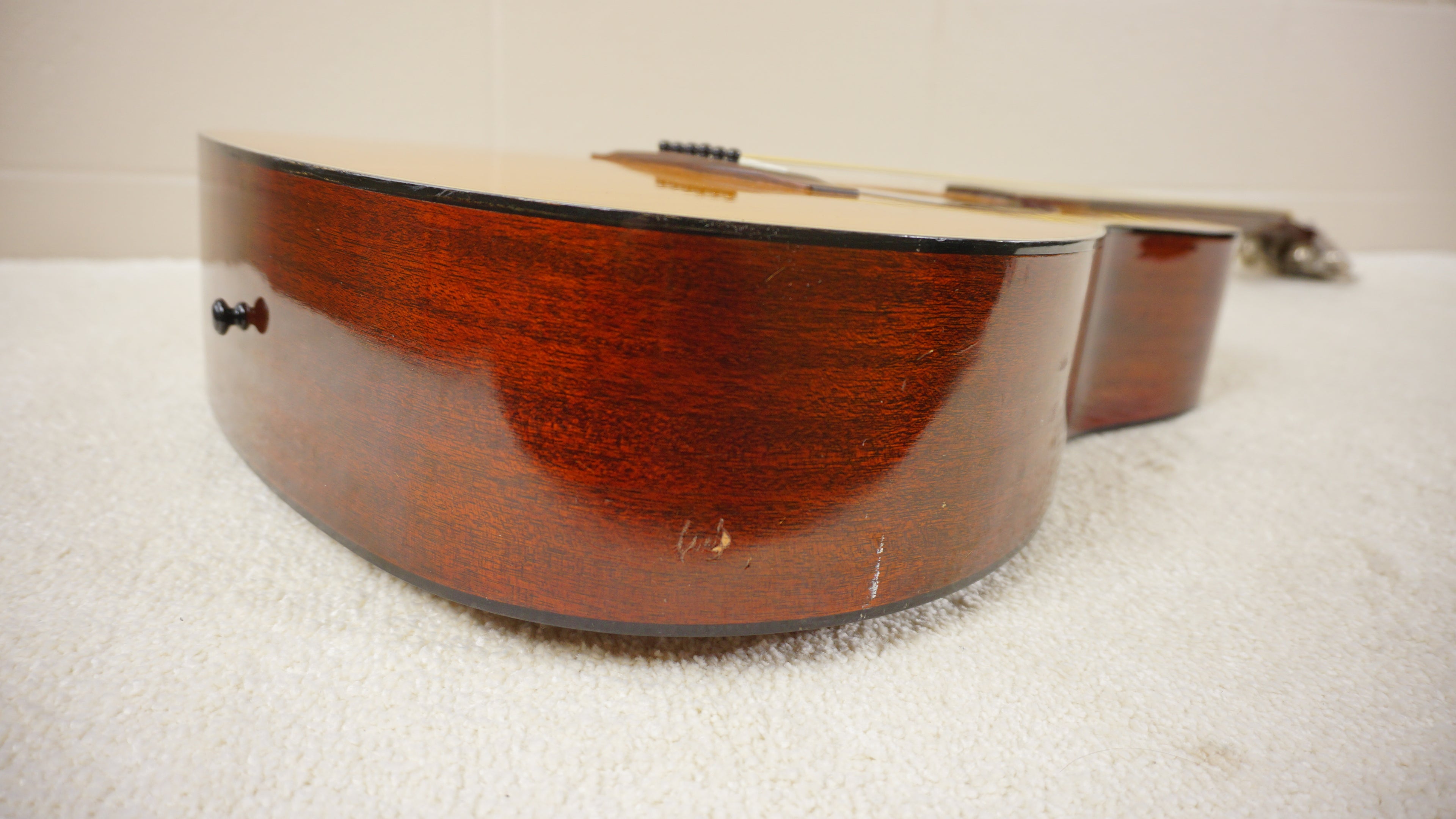 Yamaha FG-200 Vintage MIJ Dreadnought Acoustic Guitar w/ Hard Case