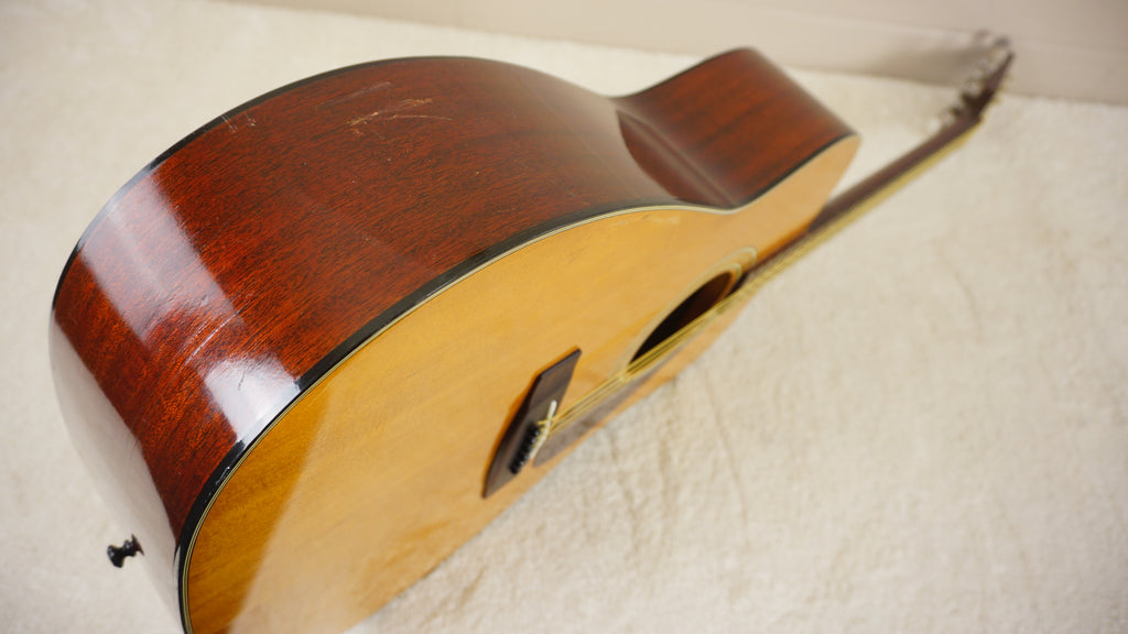 Yamaha FG-200 Vintage MIJ Dreadnought Acoustic Guitar w/ Hard Case