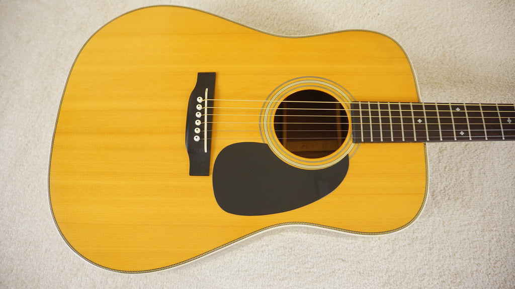 Stafford SF-600 Dreadnought Acoustic Guitar MIJ Natural