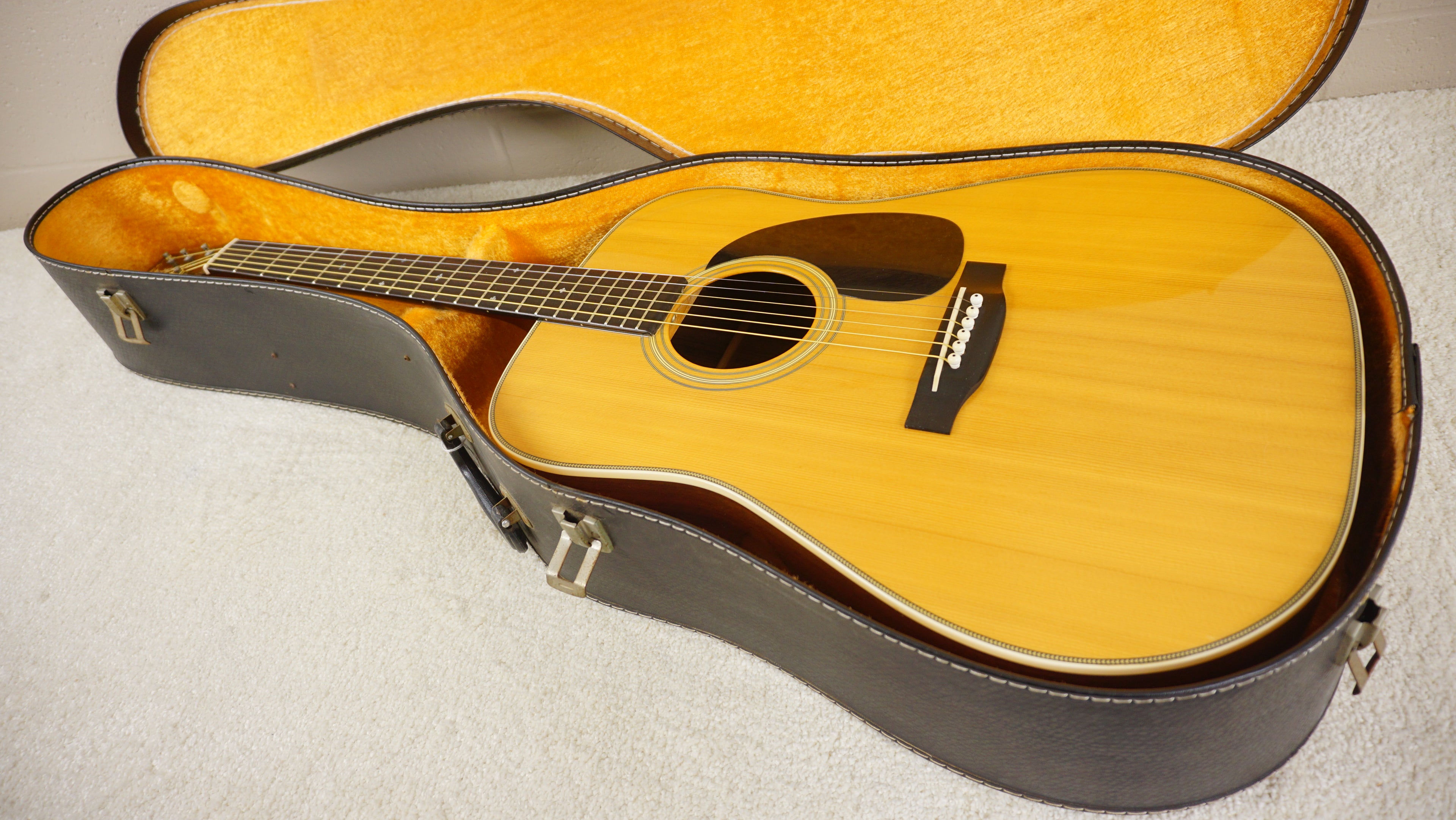 Stafford SF-600 Dreadnought Acoustic Guitar MIJ Natural