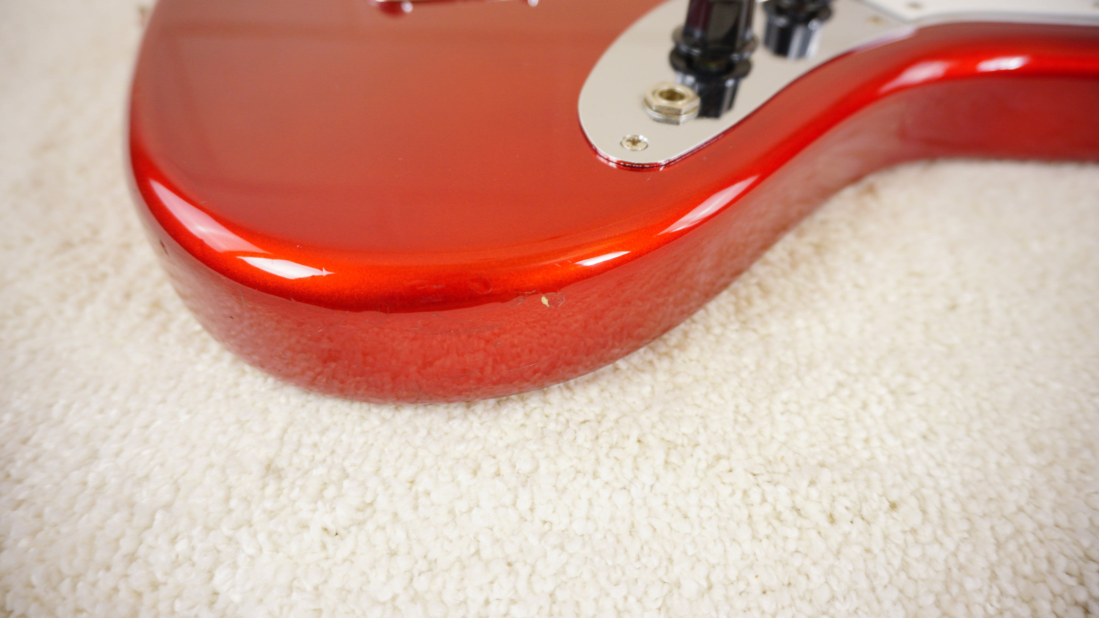 93-94 Fender Japan JG66-85 '62 Vintage Reissue Jaguar Candy Apple Red MIJ