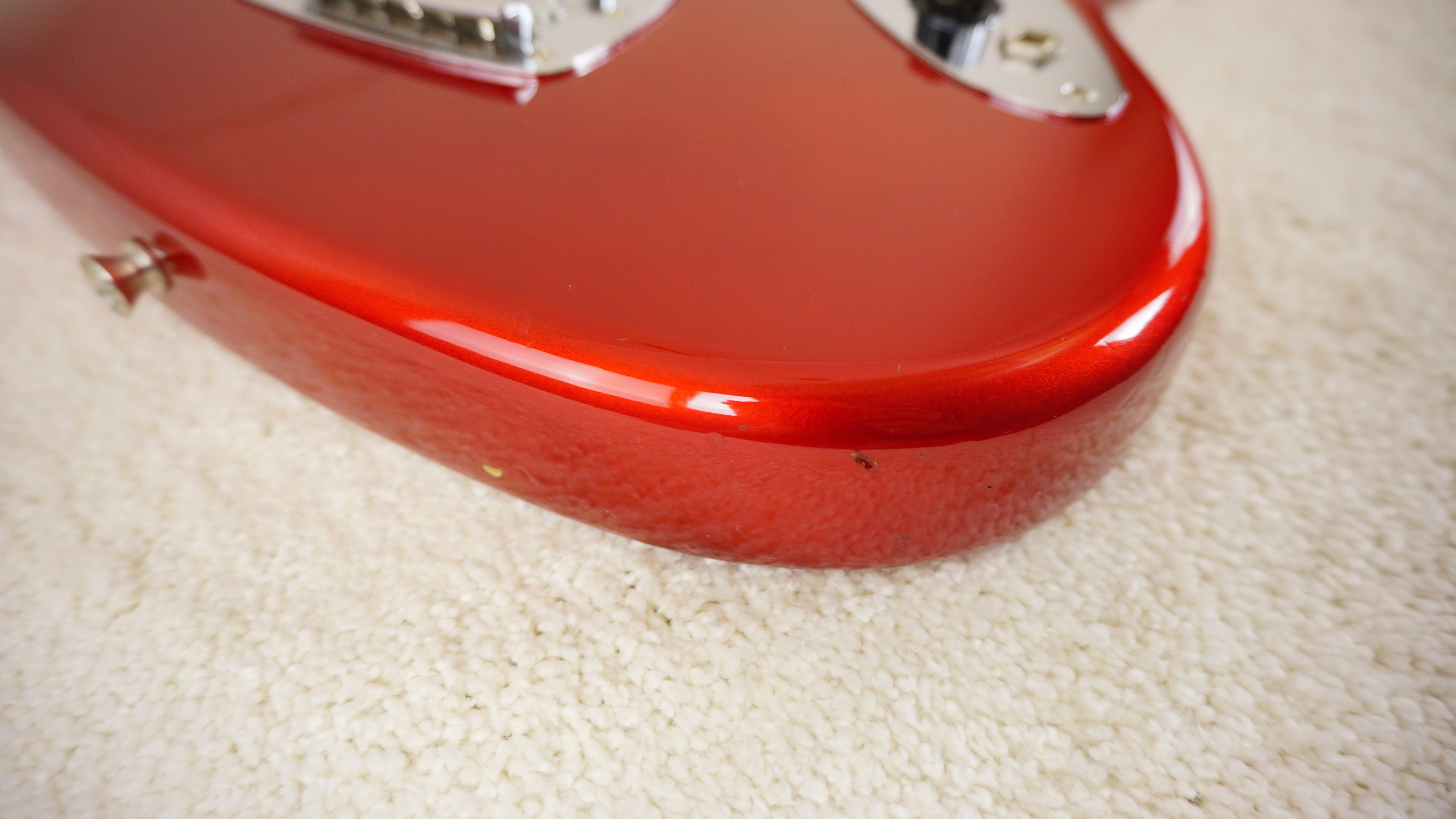 93-94 Fender Japan JG66-85 '62 Vintage Reissue Jaguar Candy Apple Red MIJ