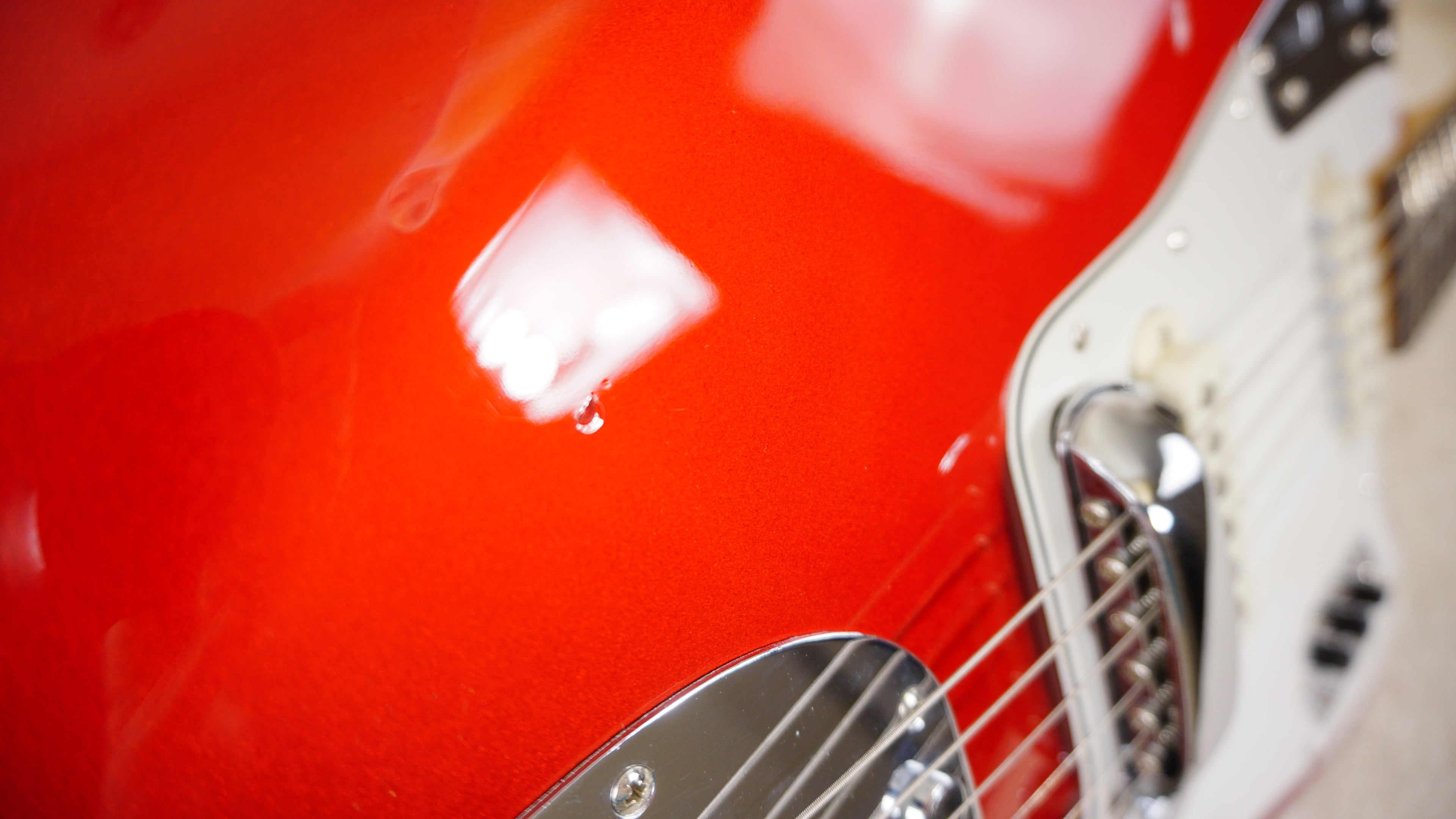 93-94 Fender Japan JG66-85 '62 Vintage Reissue Jaguar Candy Apple Red MIJ