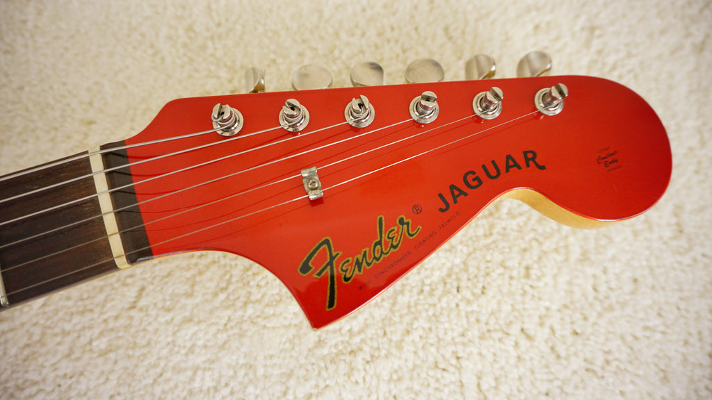 93-94 Fender Japan JG66-85 '62 Vintage Reissue Jaguar Candy Apple Red MIJ