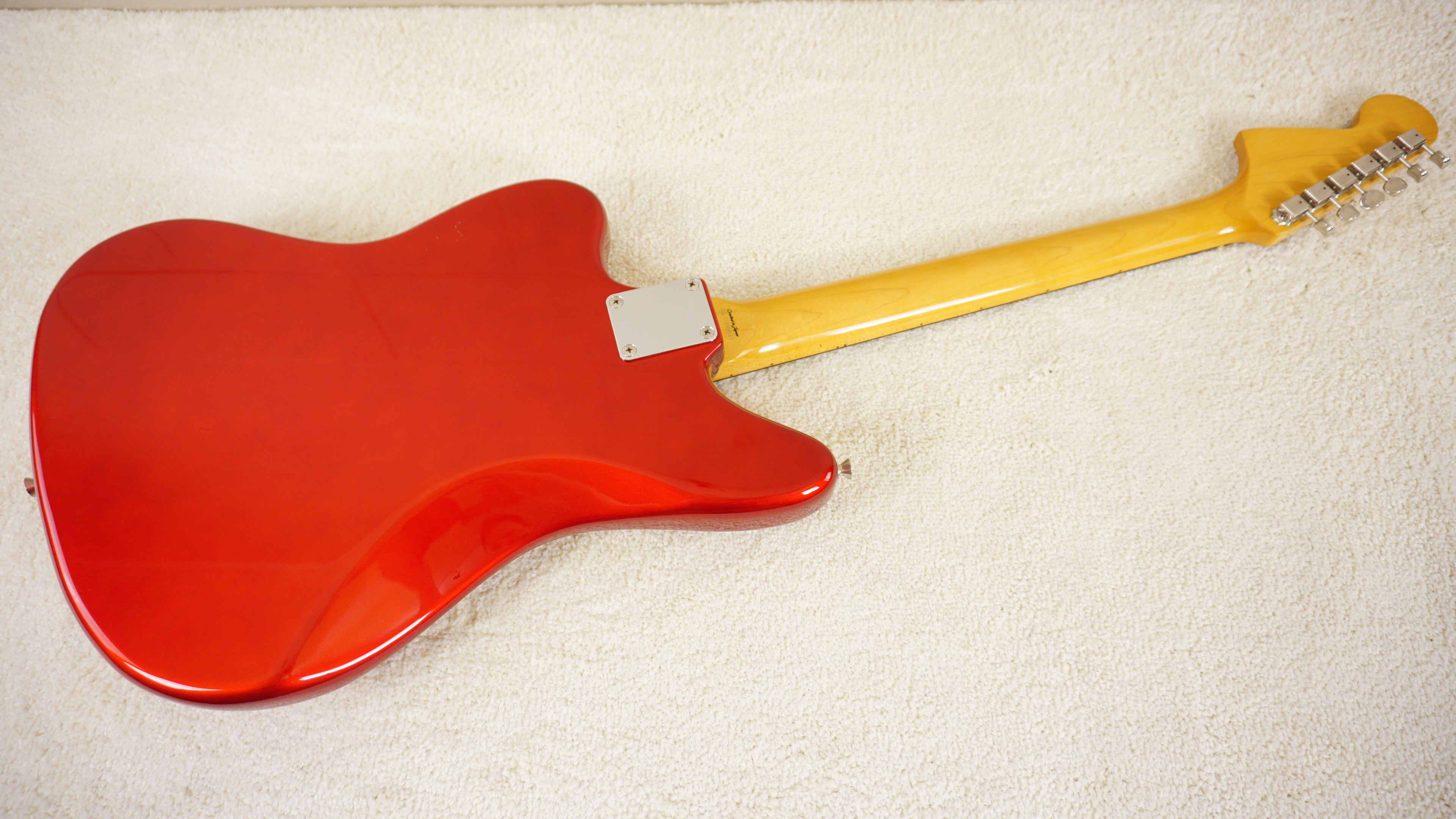 93-94 Fender Japan JG66-85 '62 Vintage Reissue Jaguar Candy Apple Red MIJ