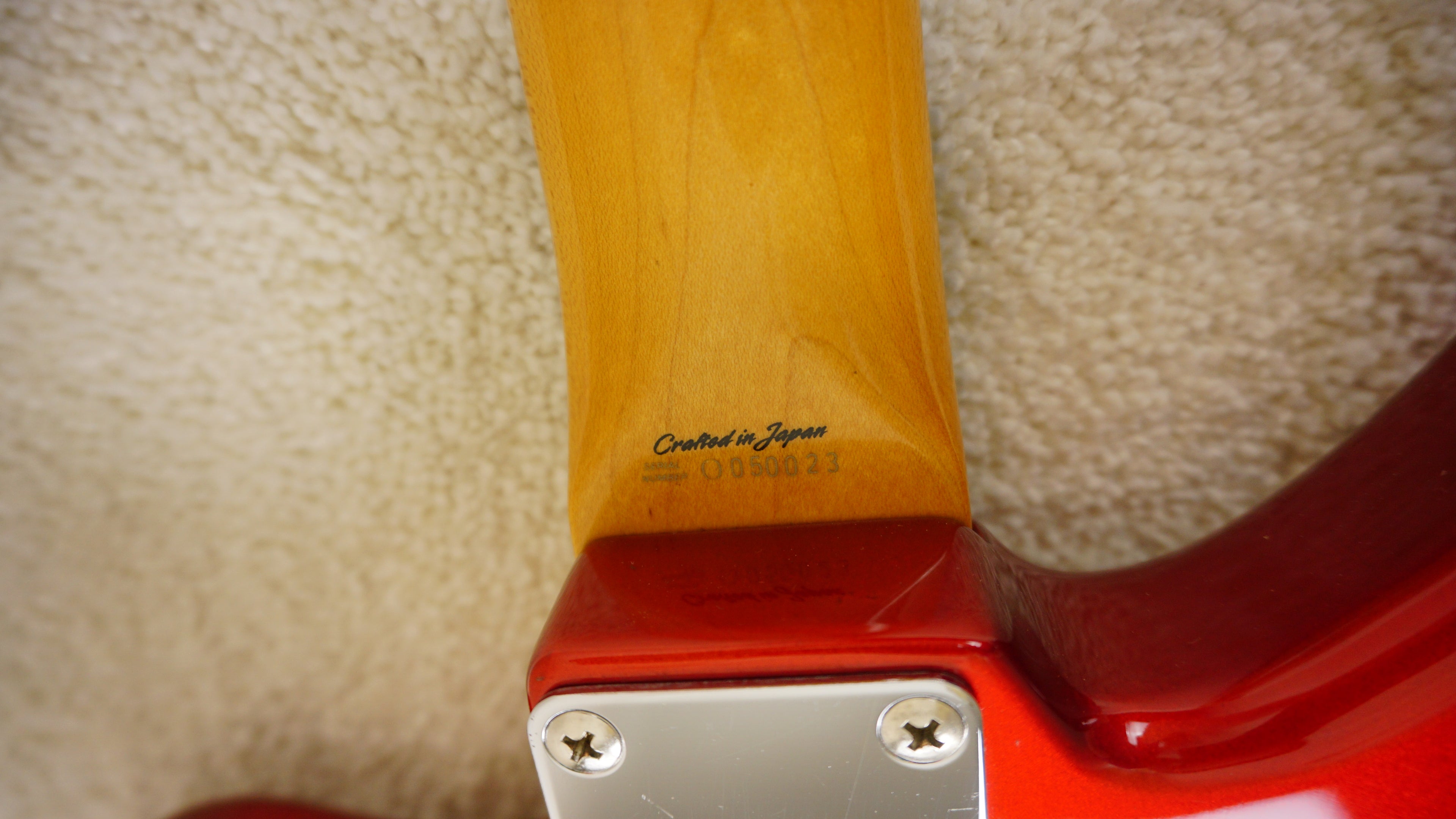 93-94 Fender Japan JG66-85 '62 Vintage Reissue Jaguar Candy Apple Red MIJ