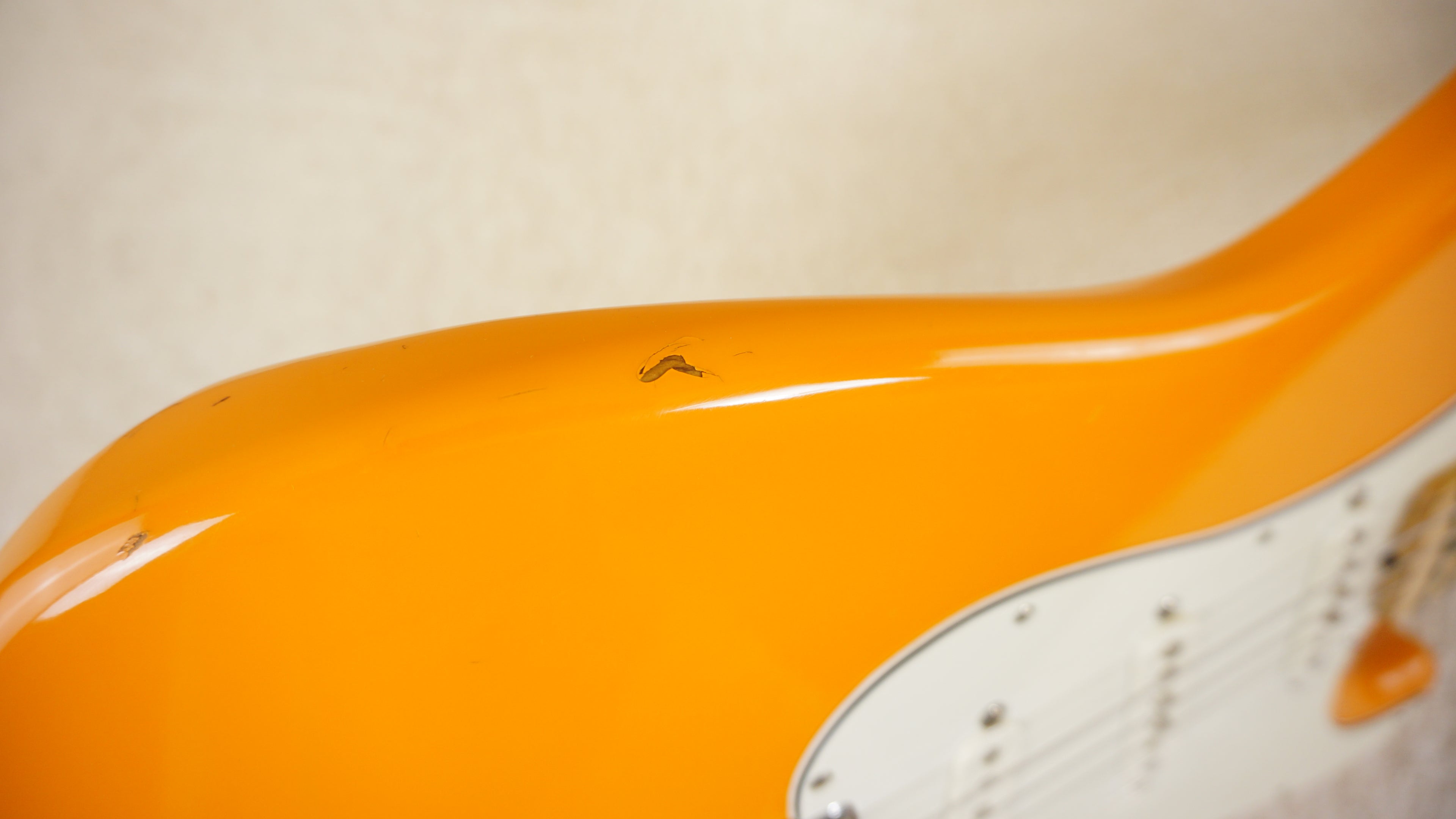 Fender Japan Stratocaster Orange - Maple Neck - 1997 - 2000